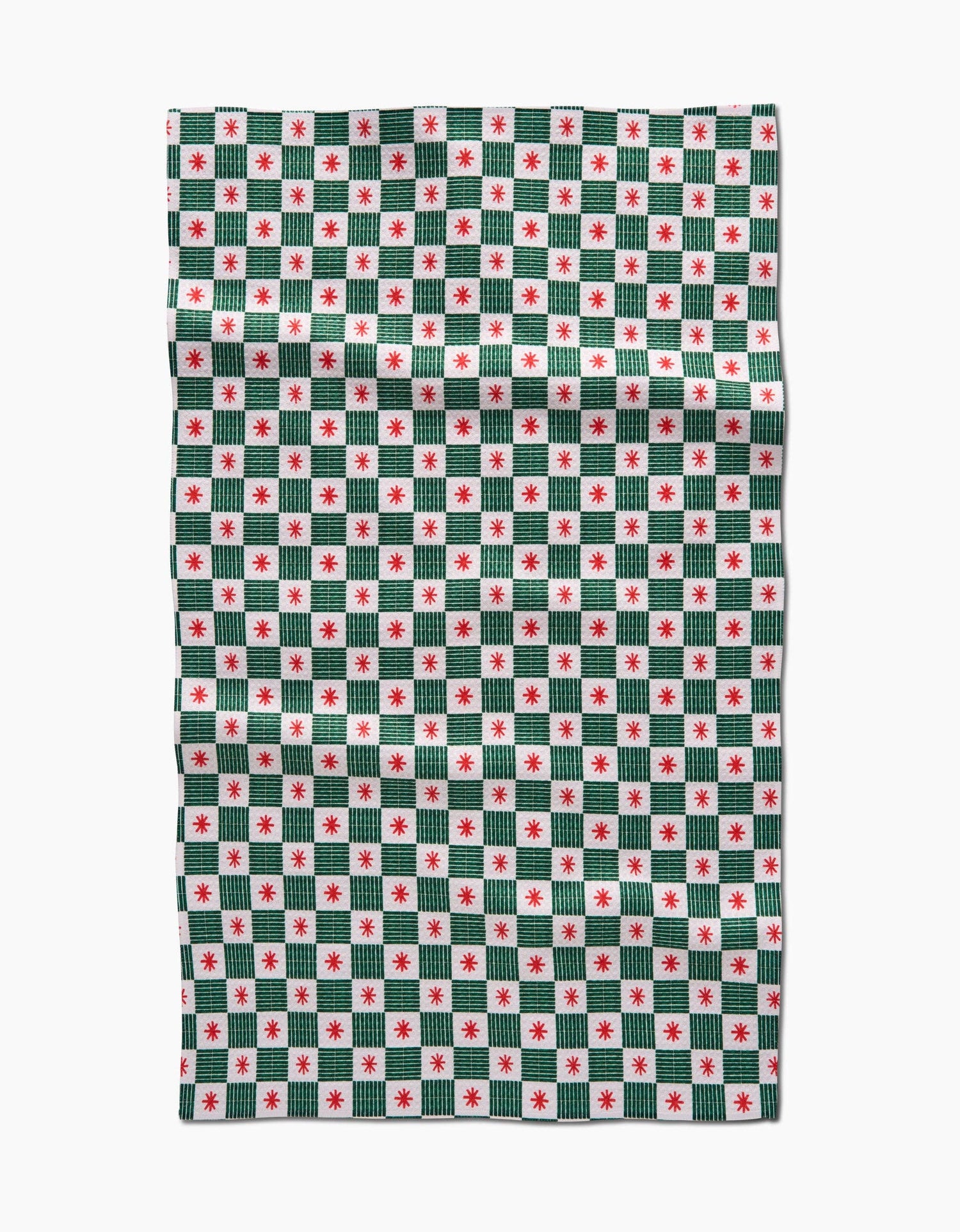 Jolly Grid Tea Towel