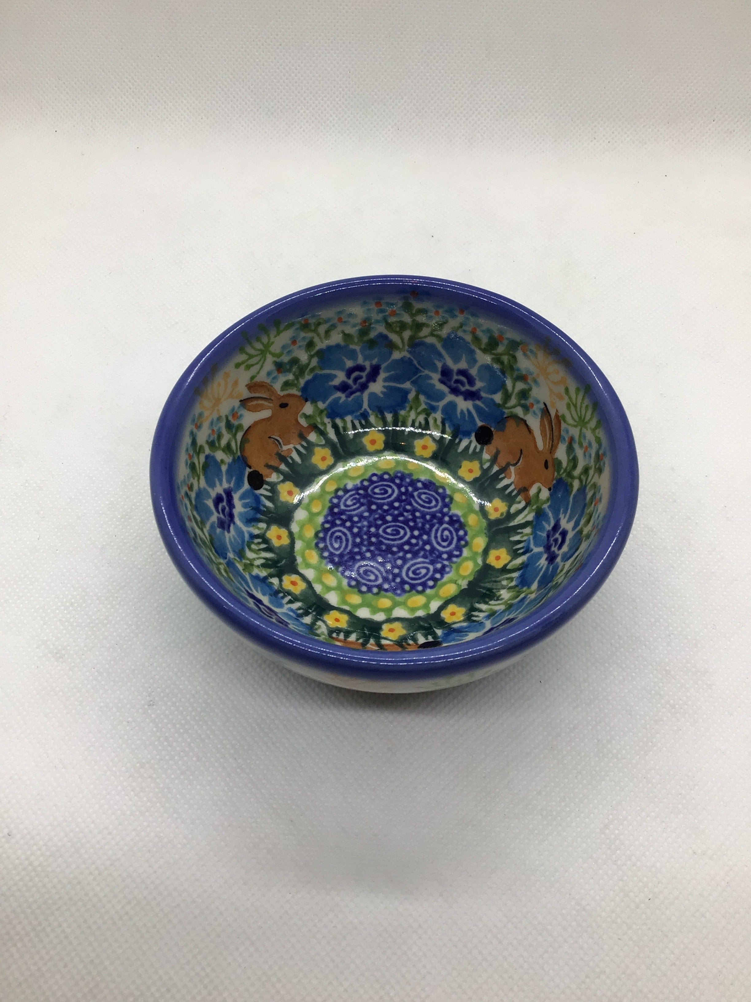 KALICH Bunny Blu Blu Bowl 4"