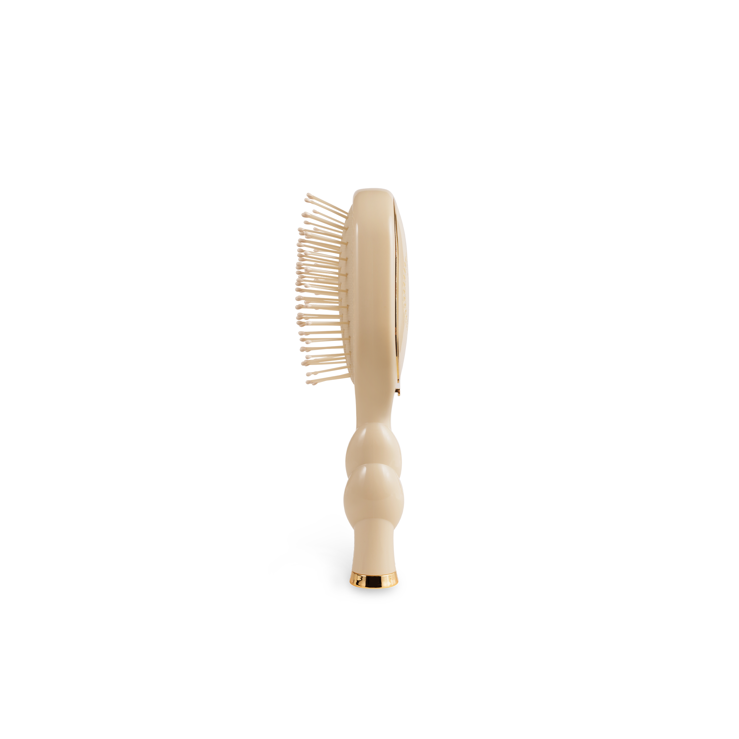 TELETIES - Mini Detangler Brush for Medium Hair - Tan