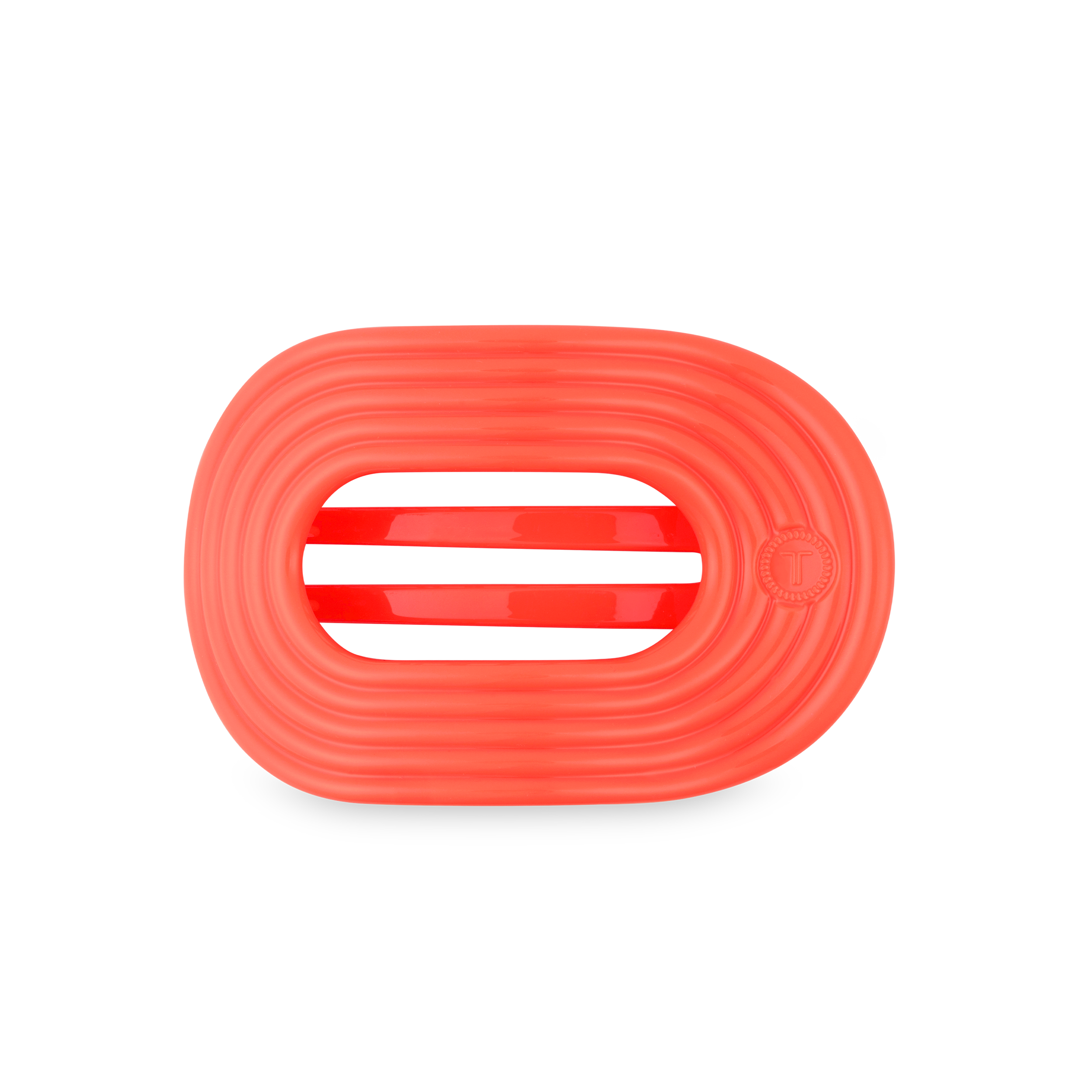 TELETIES - Flat Round Hair Clip | Medium | Darty