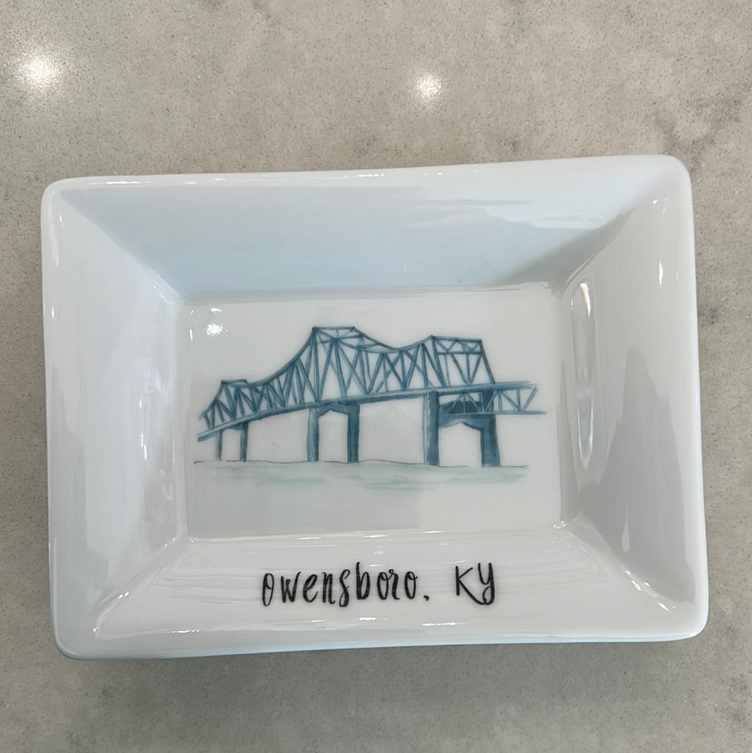 Blue Bridge Mini Dish