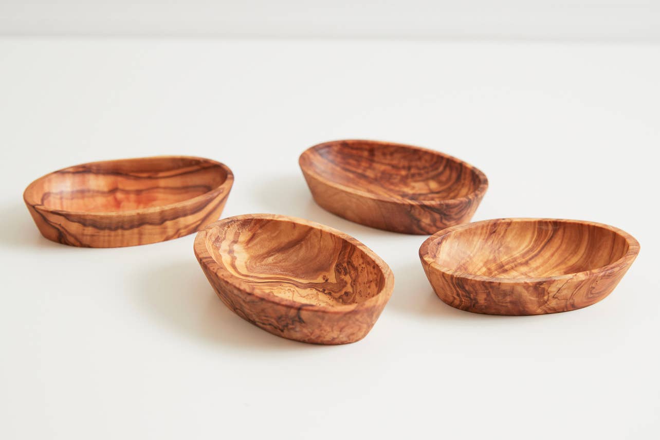 Italian Olivewood Aperitivo Bowls