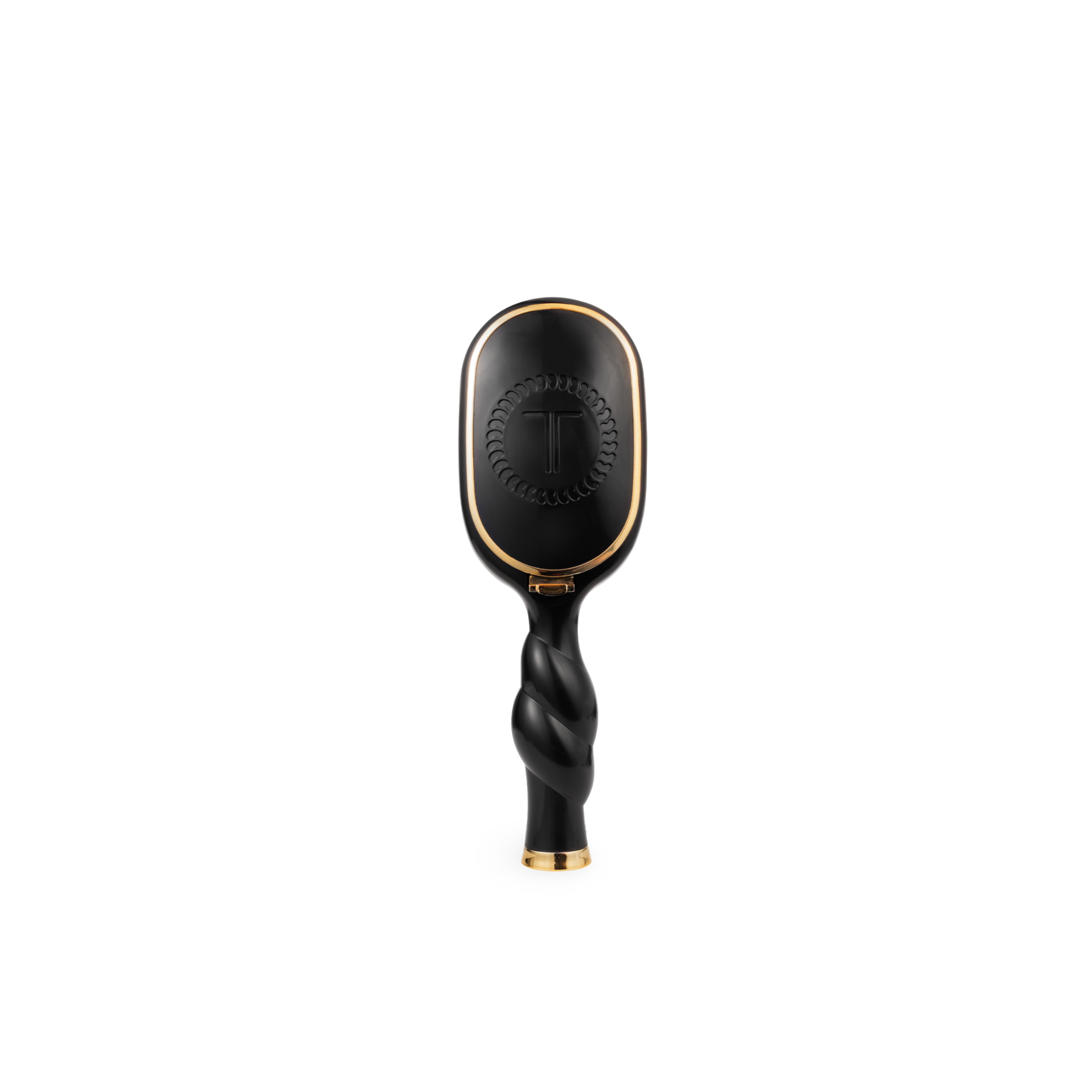 TELETIES - Mini Detangler Brush | Jet Black | Medium
