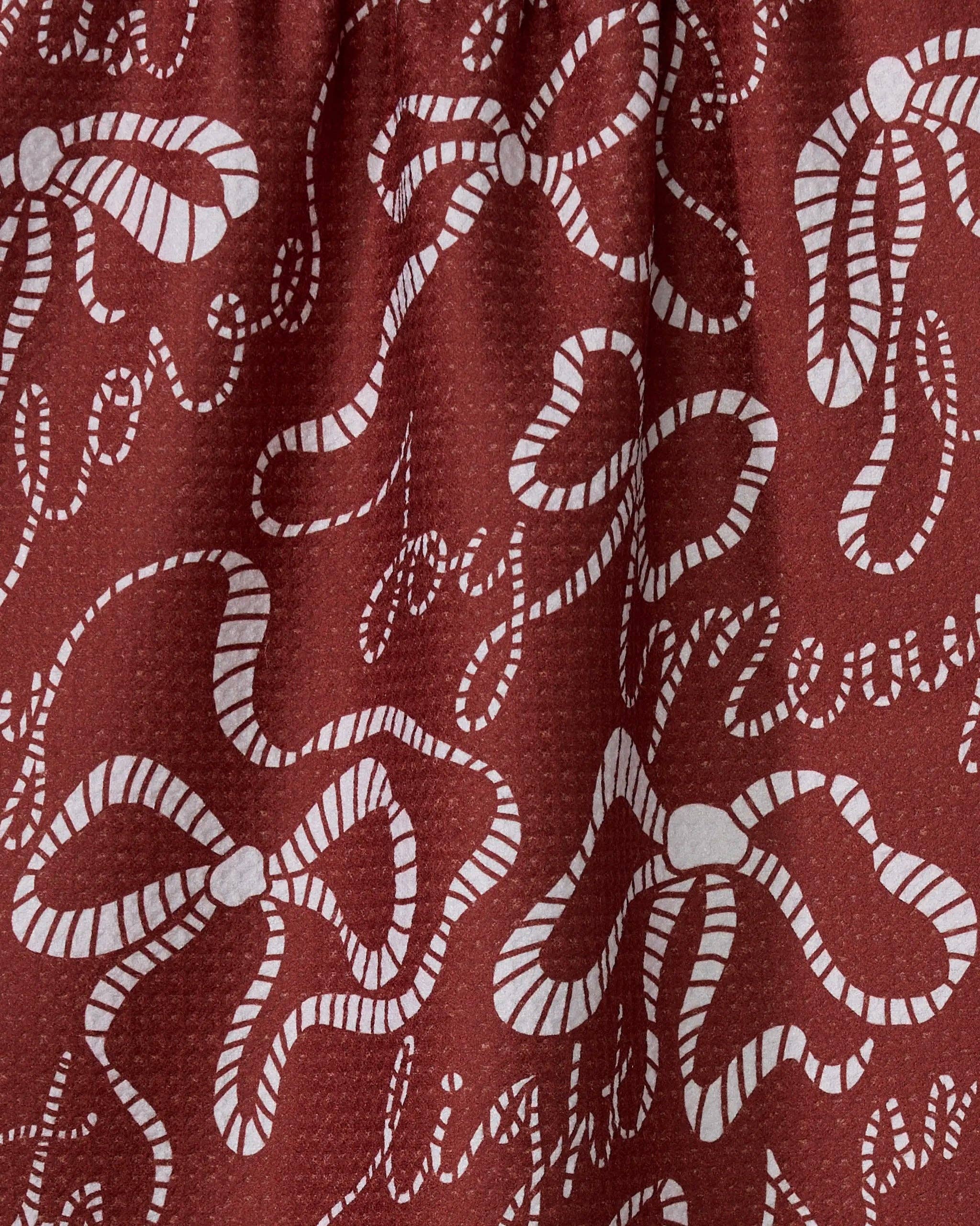 Geometry - Cheerful Bows Tea Towel