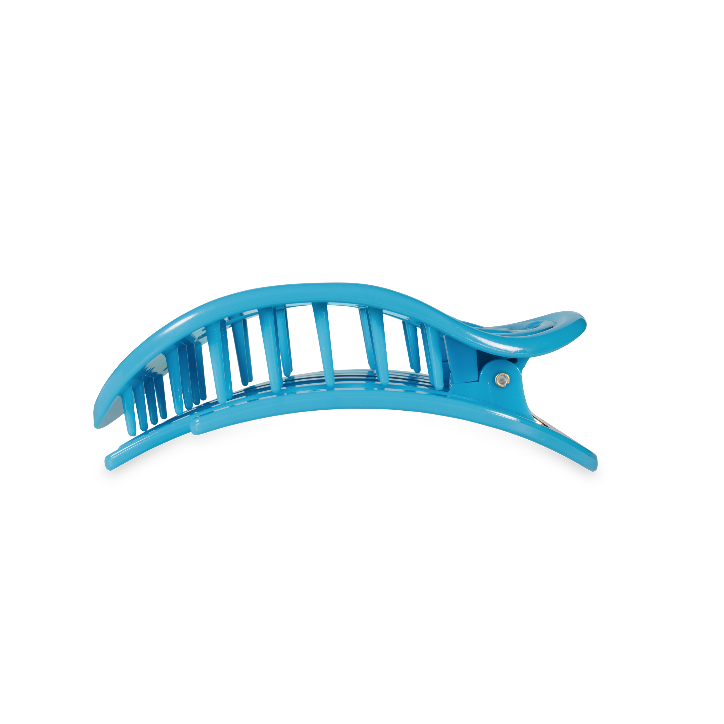 TELETIES - Flat Round Hair Clip | Medium | Miami Vice