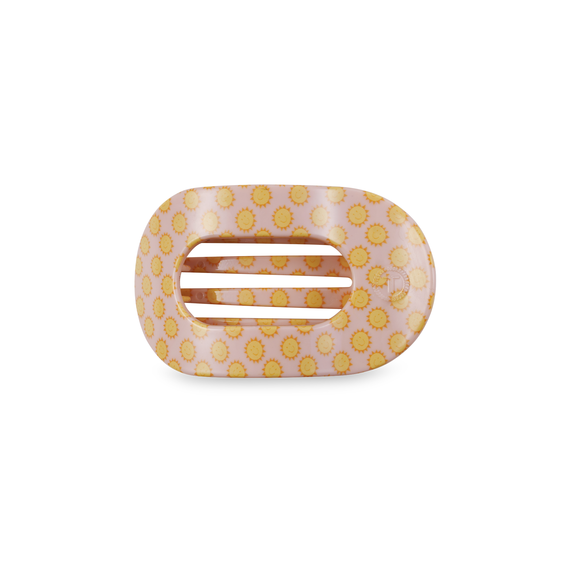 Round Flat Hair Clip | Small | Sunny Days Ahead