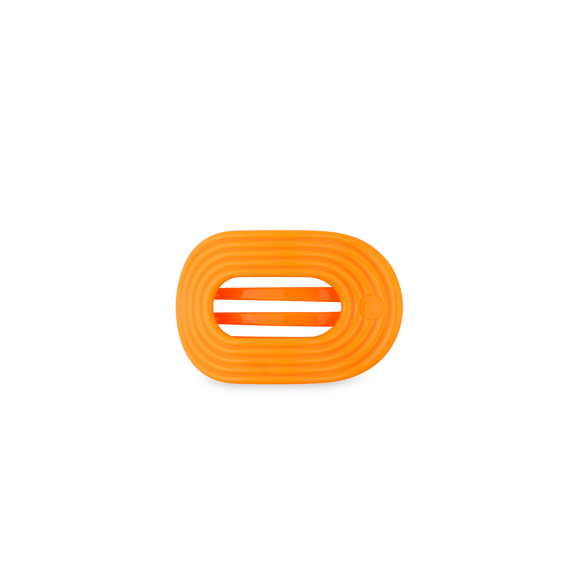TELETIES - Flat Round Hair Clip | Tiny | Day Rave