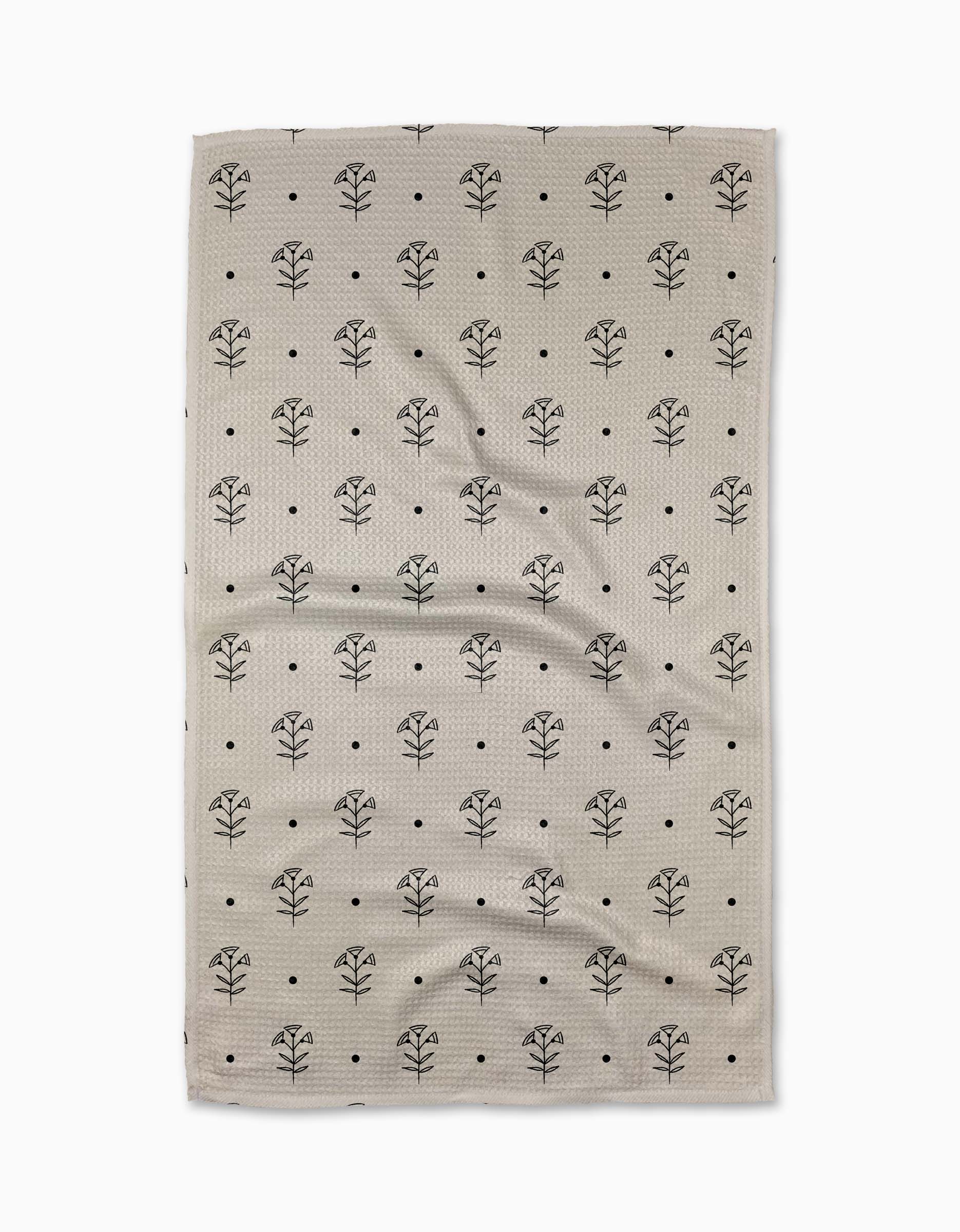 Geometry - Inked Bloom Tea Towel
