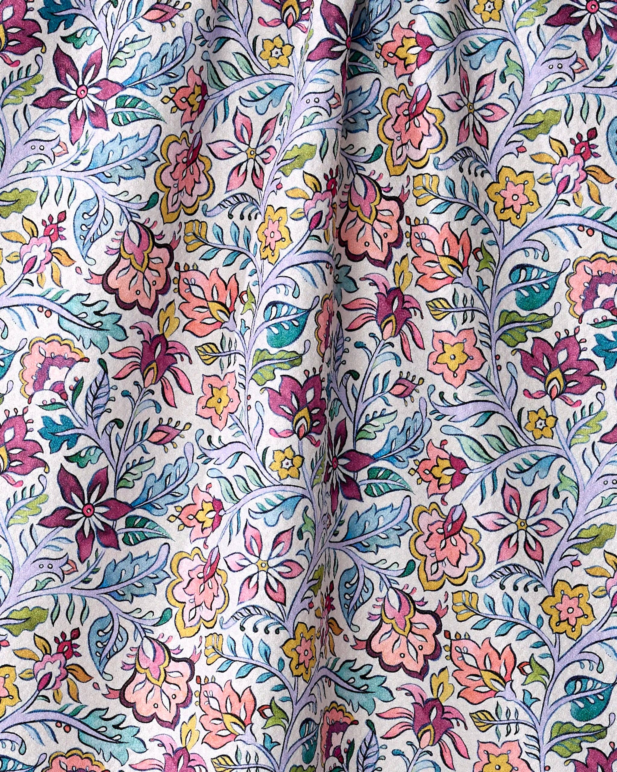 Geometry - Amethyst Tea Towel