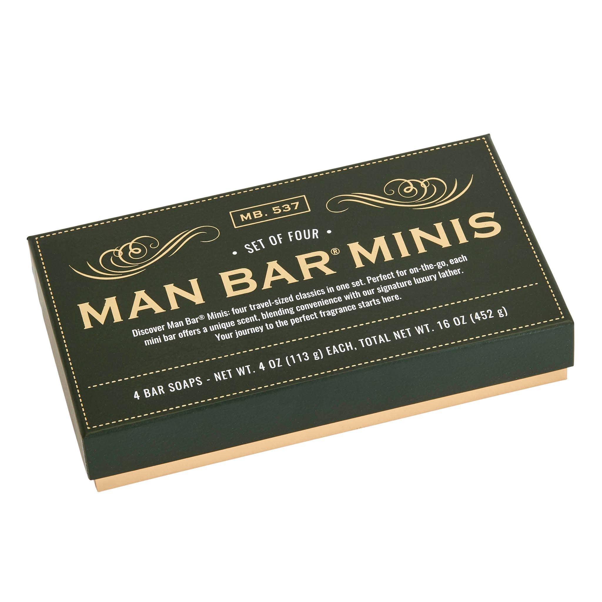 San Francisco Soap / Man Bar Soap - Man Bar Mini 4pc Gift Set