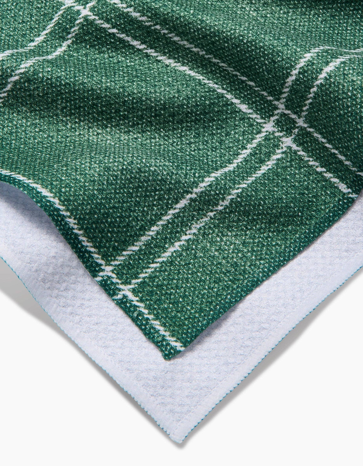 Pine Forest Plaid Tea Towel