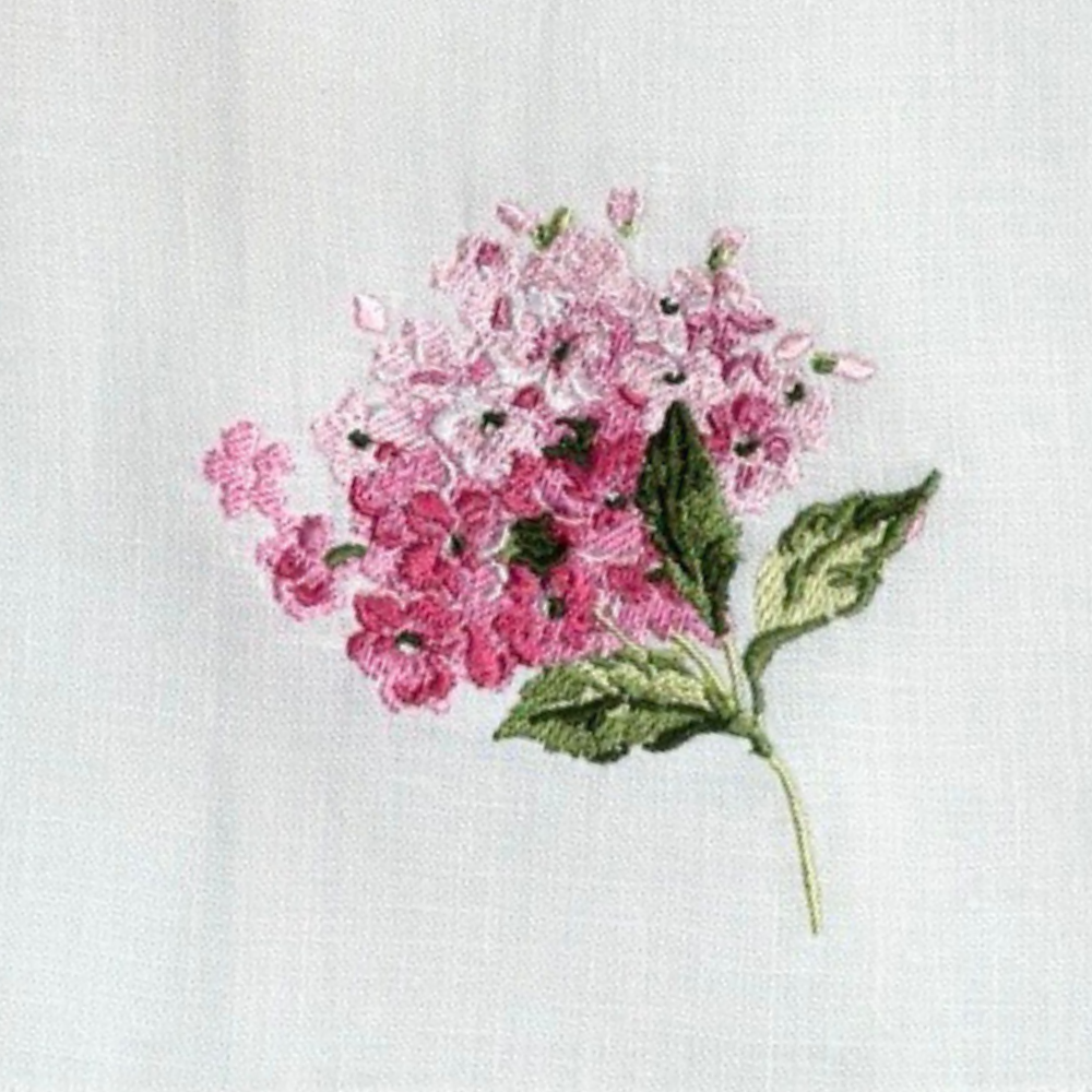 Arte Italica & Crown Linen Designs - Hydrangea Towel