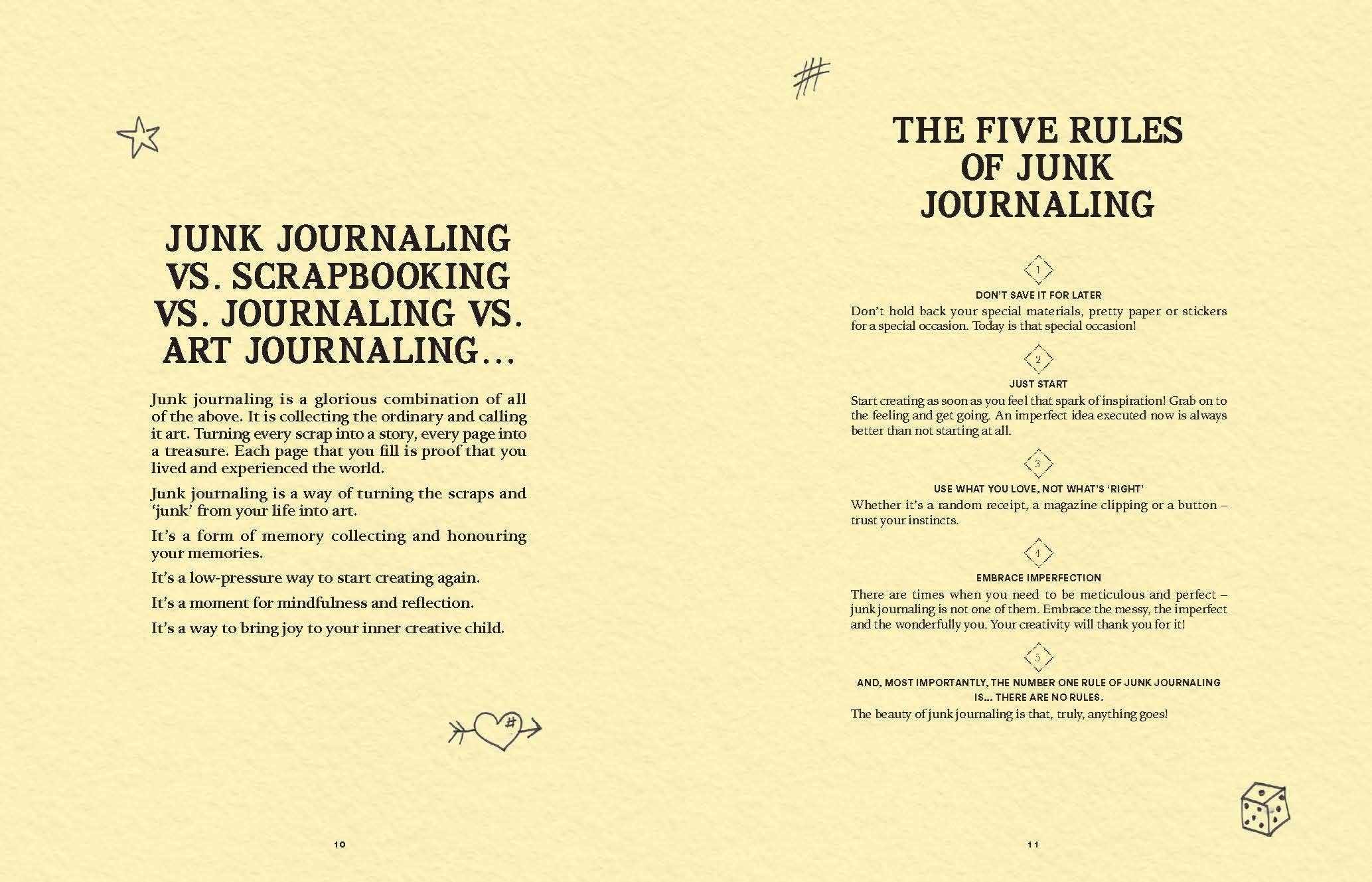 Chronicle Books - A Year of Junk Journaling