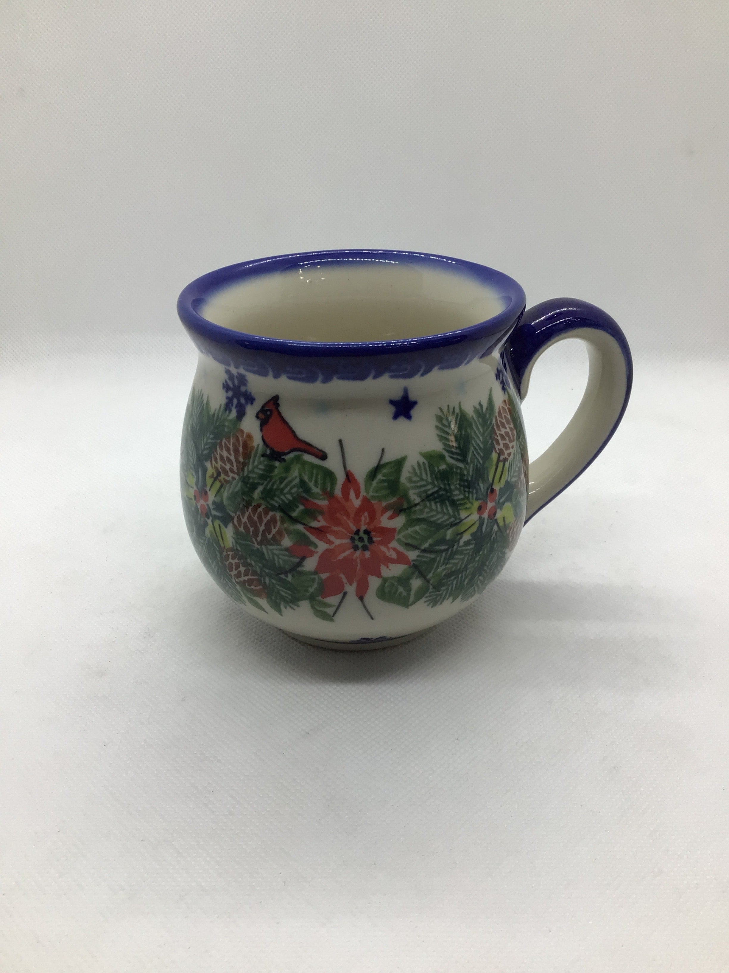 KALICH Christmas Cardinal Bubble Mug 8 oz.