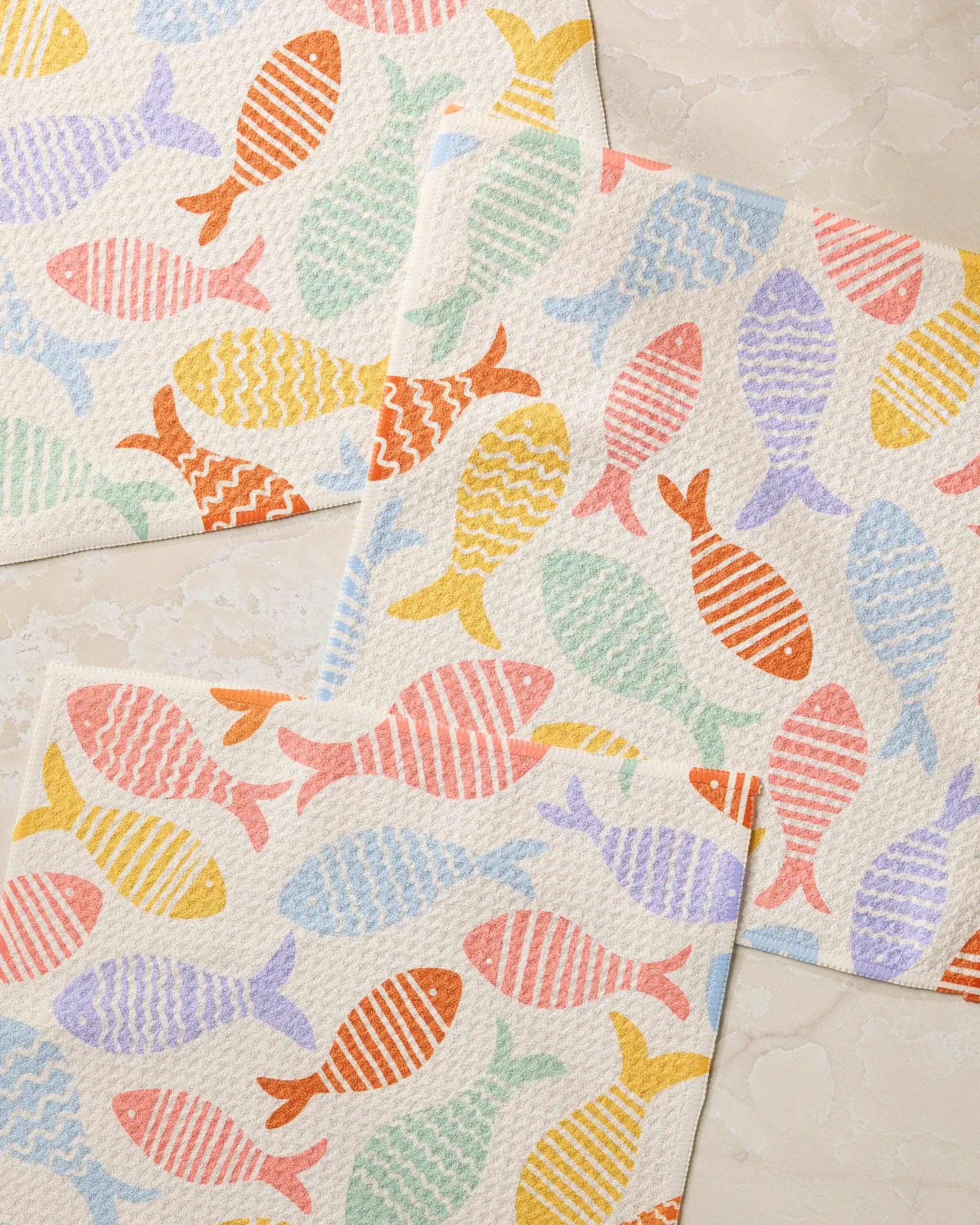 Geometry - Fish Flip Dishcloth Set