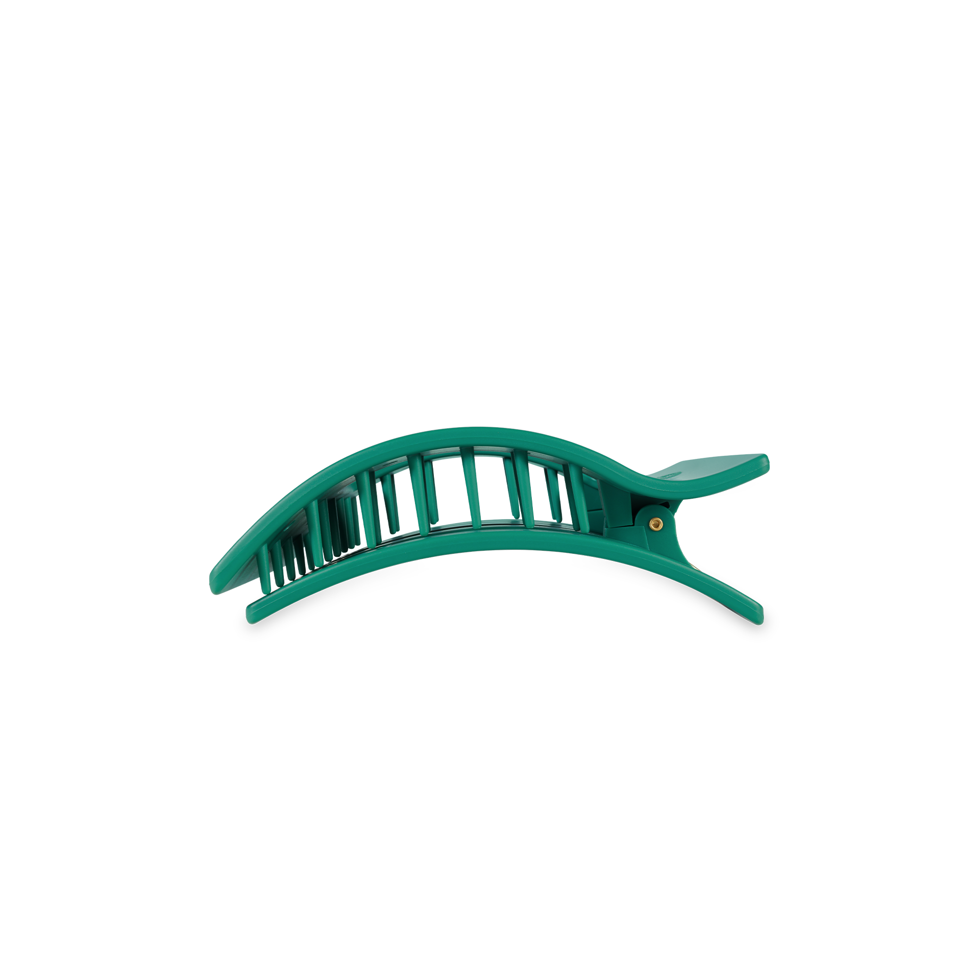 TELETIES - Flat Rectangle Hair Clip | Small | Fir Real