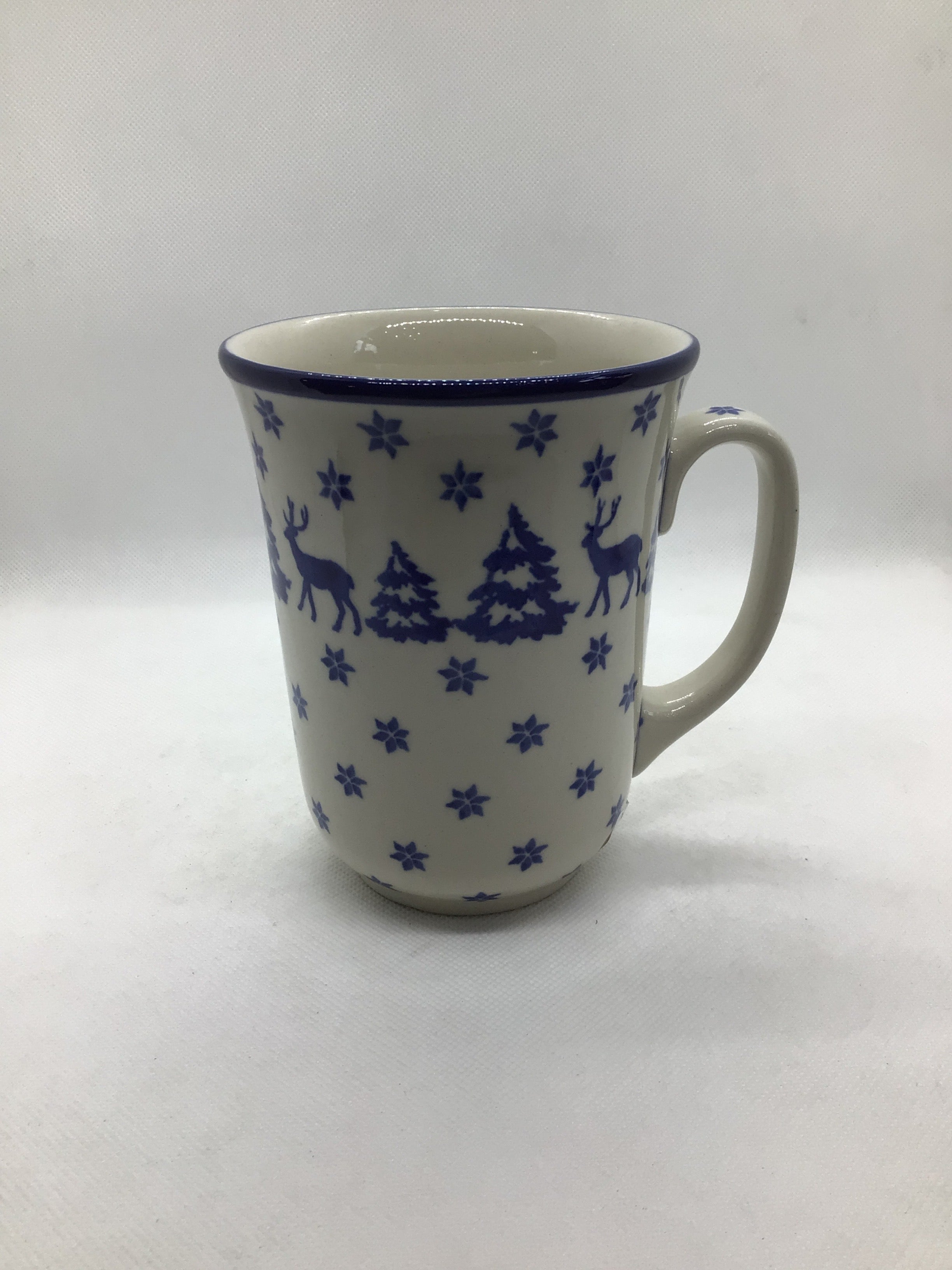 Snowy Pines Bistro Mug 17 oz