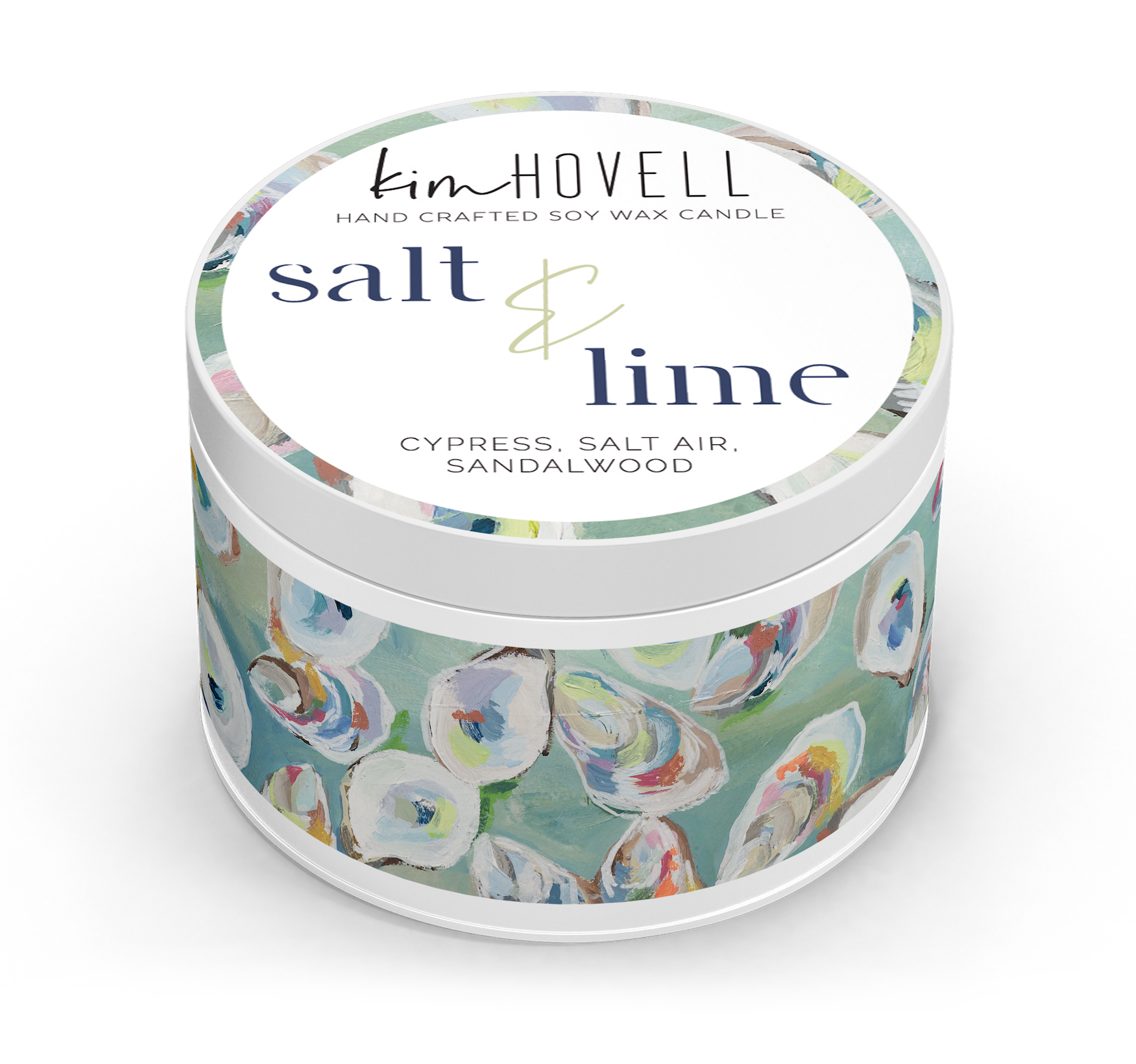 Salt and Lime Candle Tin