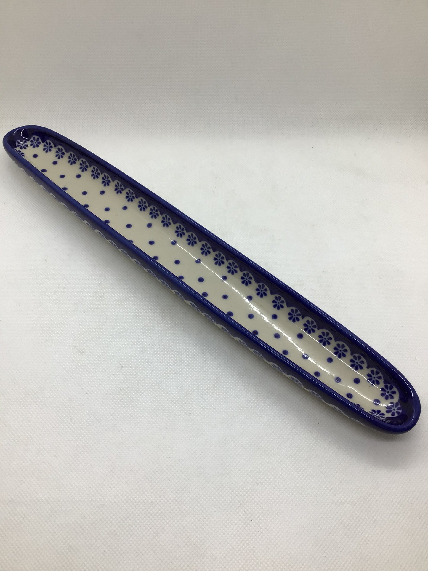 KALICH Queen Anne's Lace Olive Boat