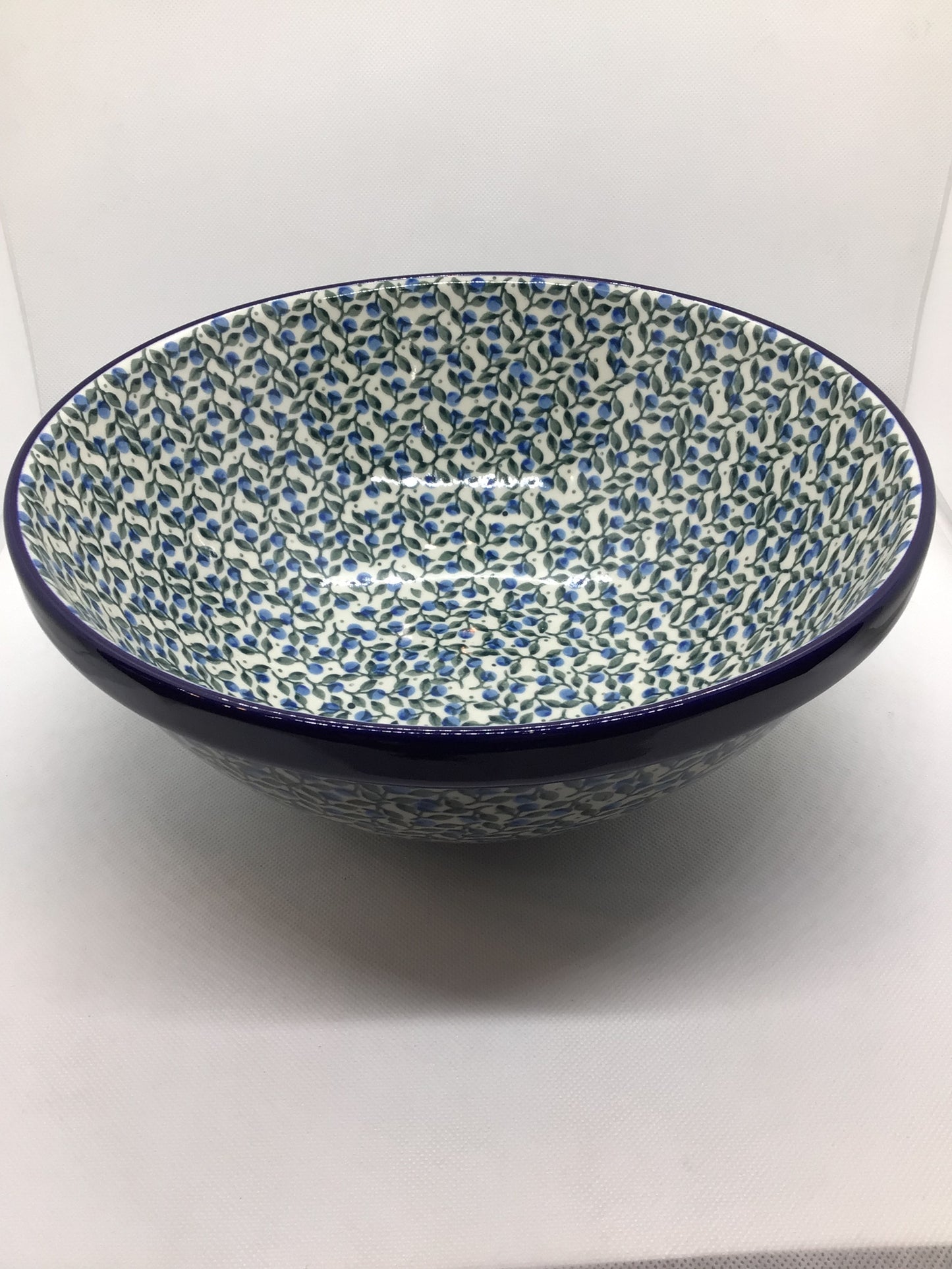 Blueberry Blossom Nesting Bowl 11"