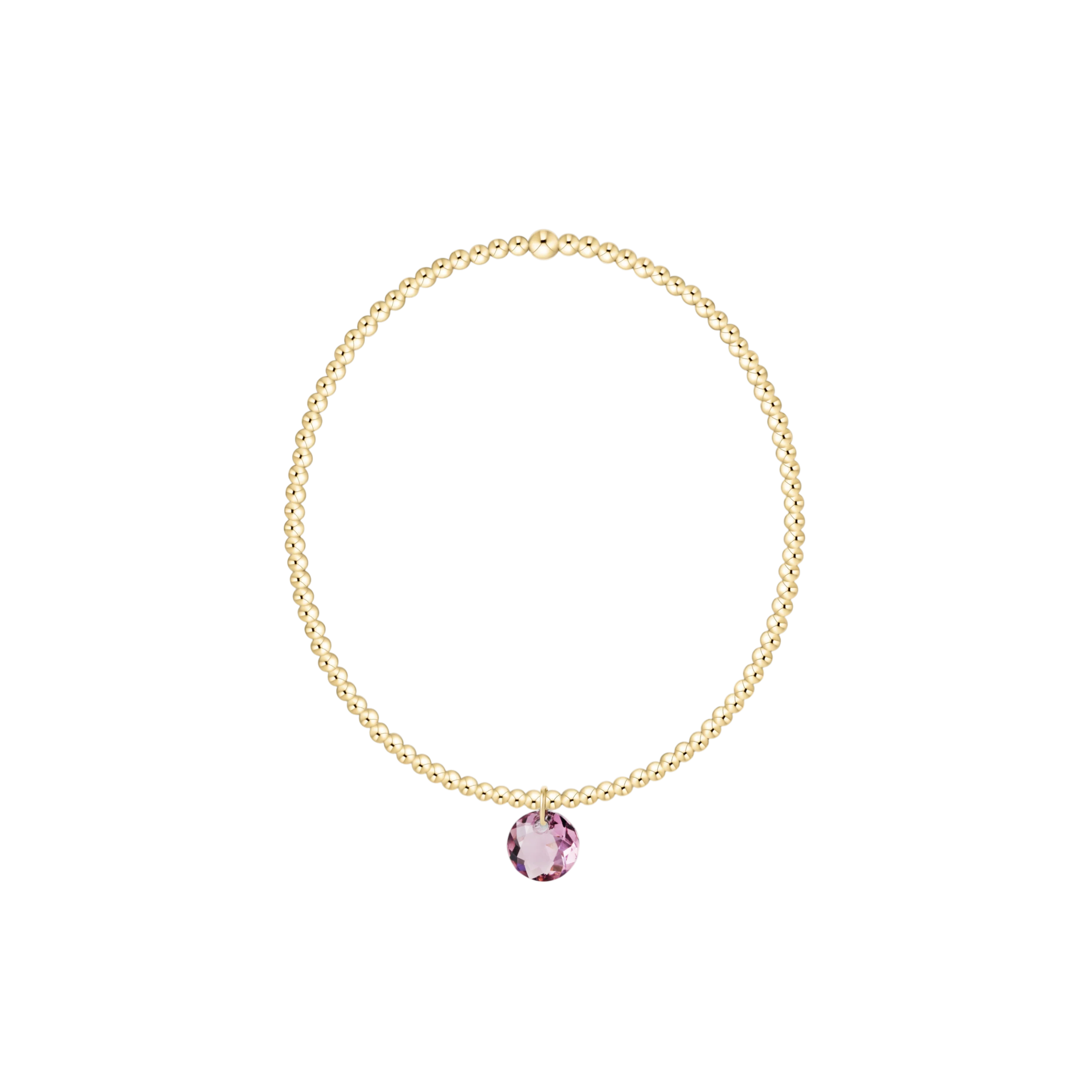 Classic Gold Reflection Charm Collection- Feb