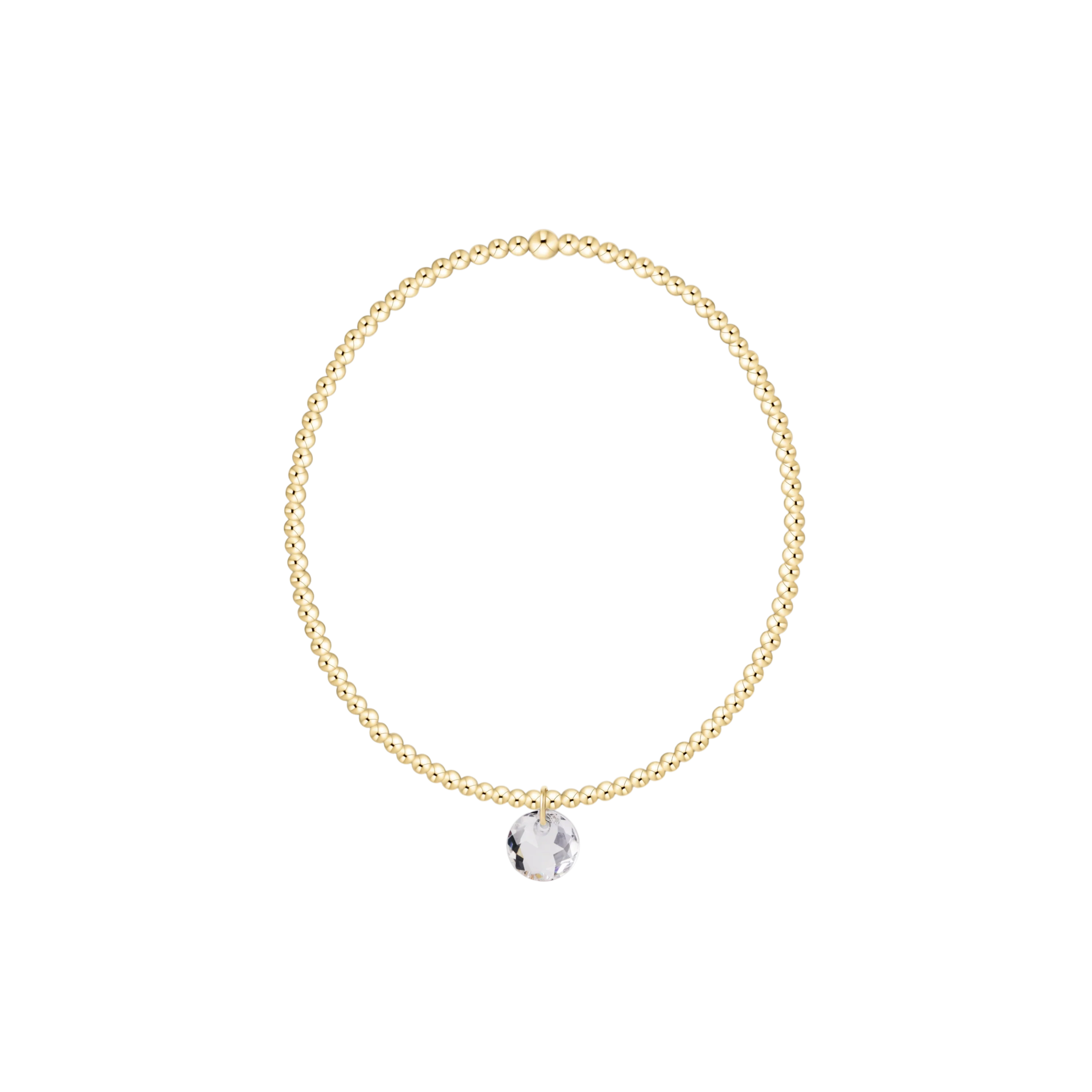 Classic Gold Reflection Charm Collection- Apr