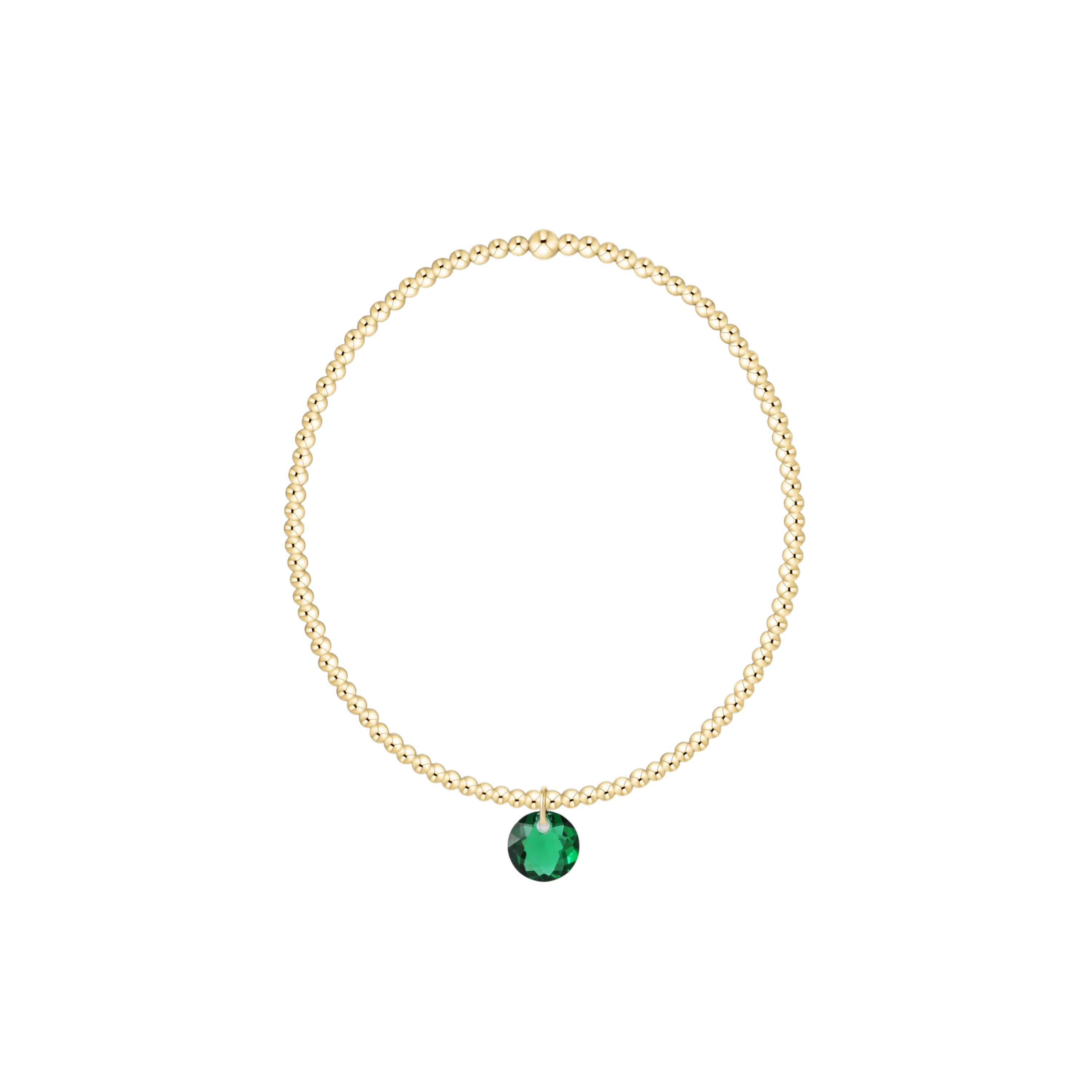 Classic Gold Reflection Charm Collection- May