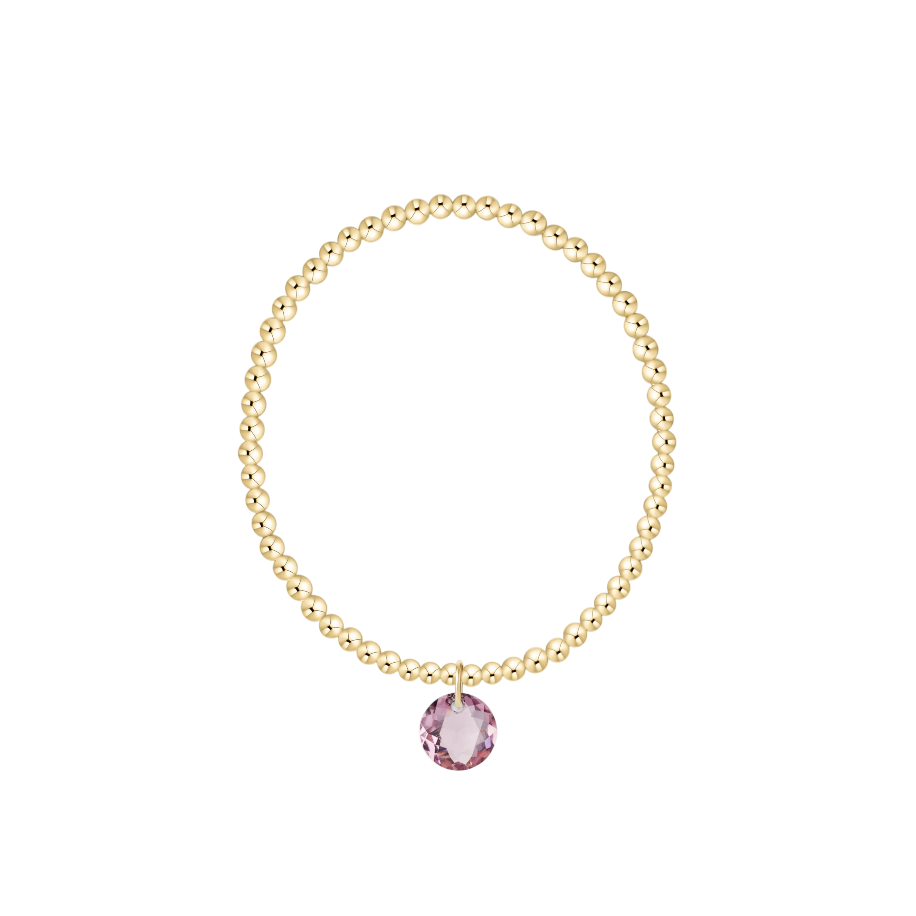 Classic Gold Reflection Charm Collection- Feb
