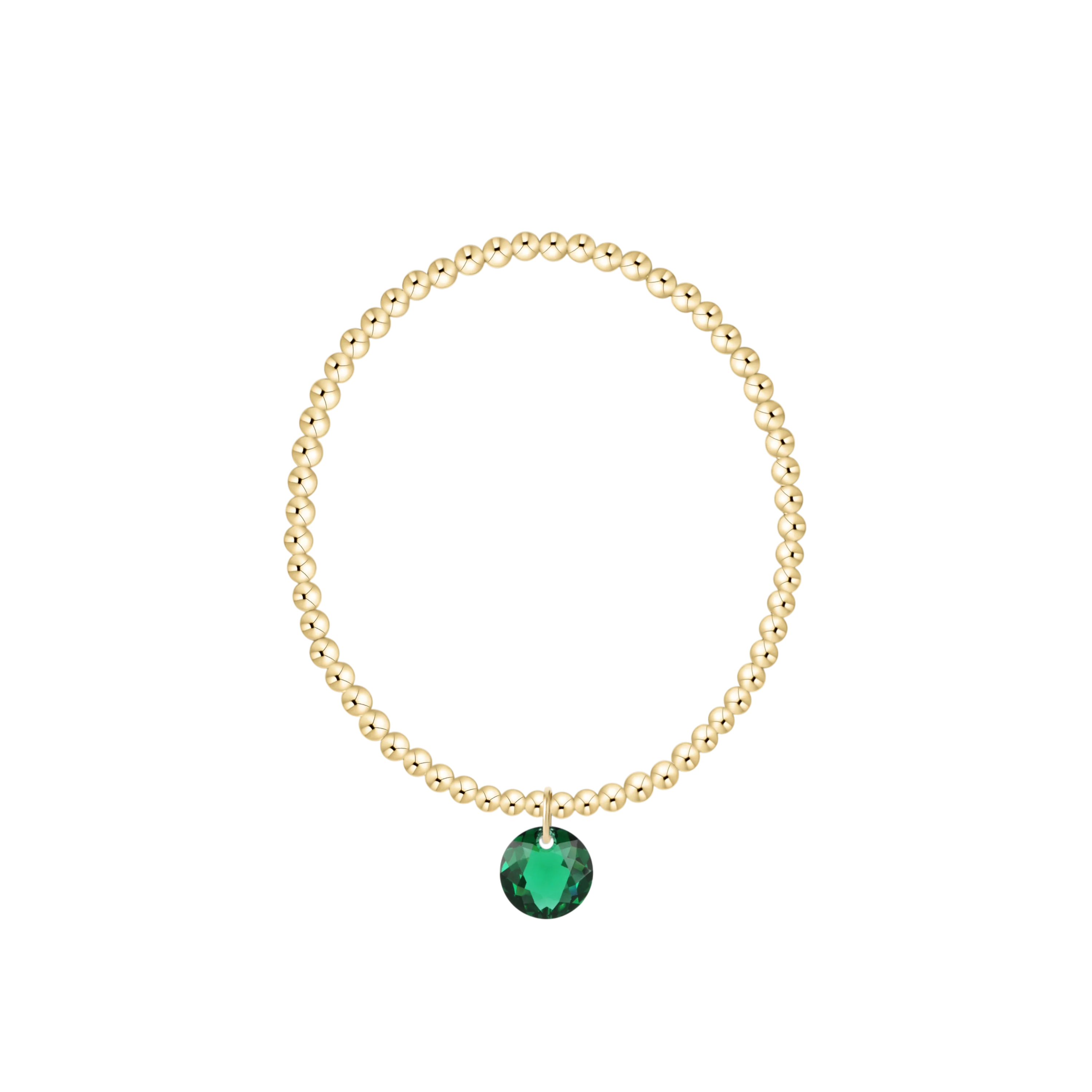 Classic Gold Reflection Charm Collection- May
