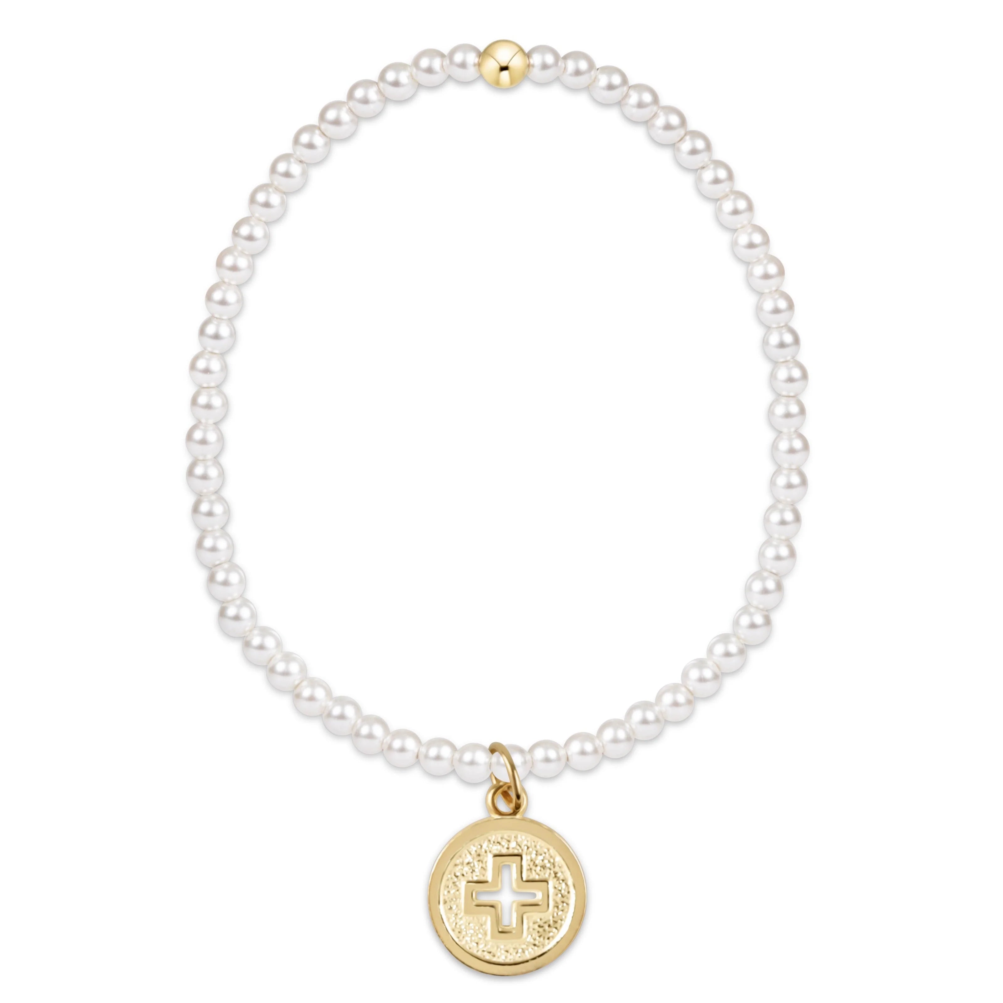 Pearl Signature Cross Charm Collection
