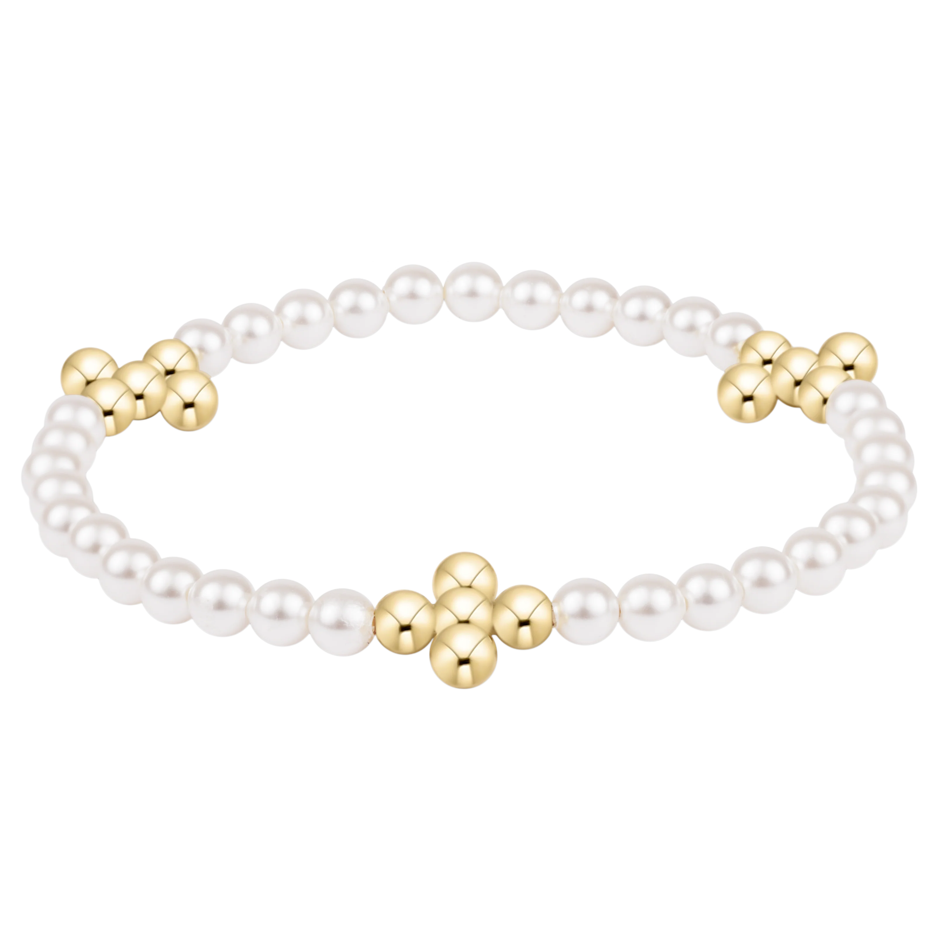Pearl Beaded Signature Cross