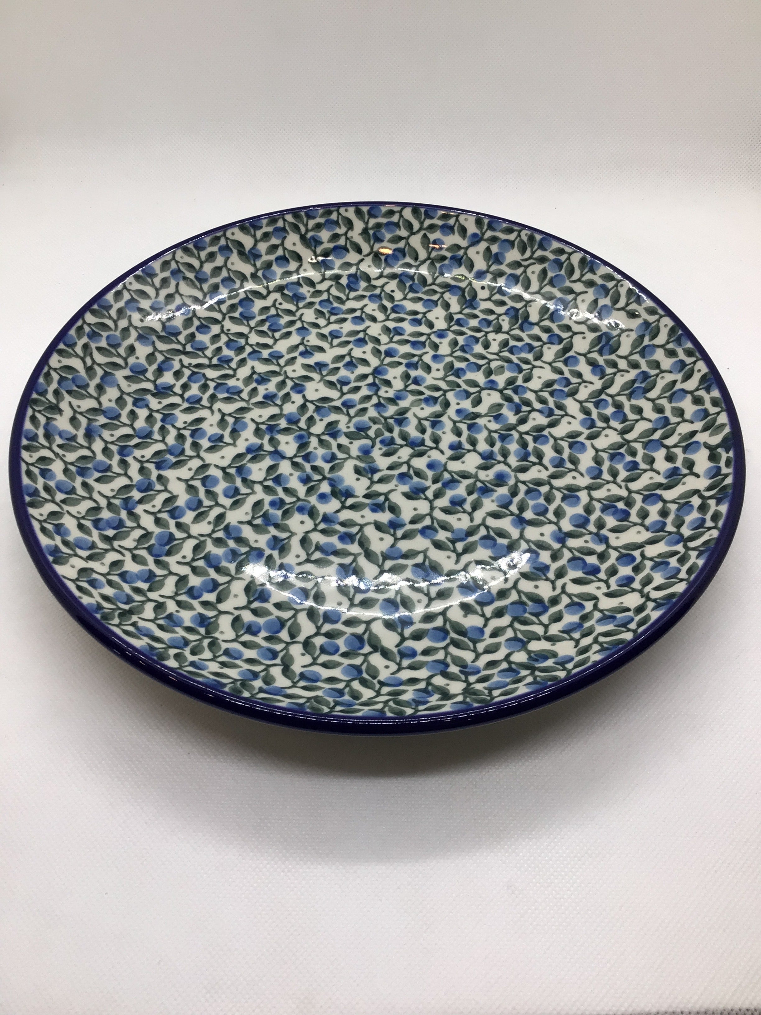 Blueberry Blossom Dinner Plate 10"