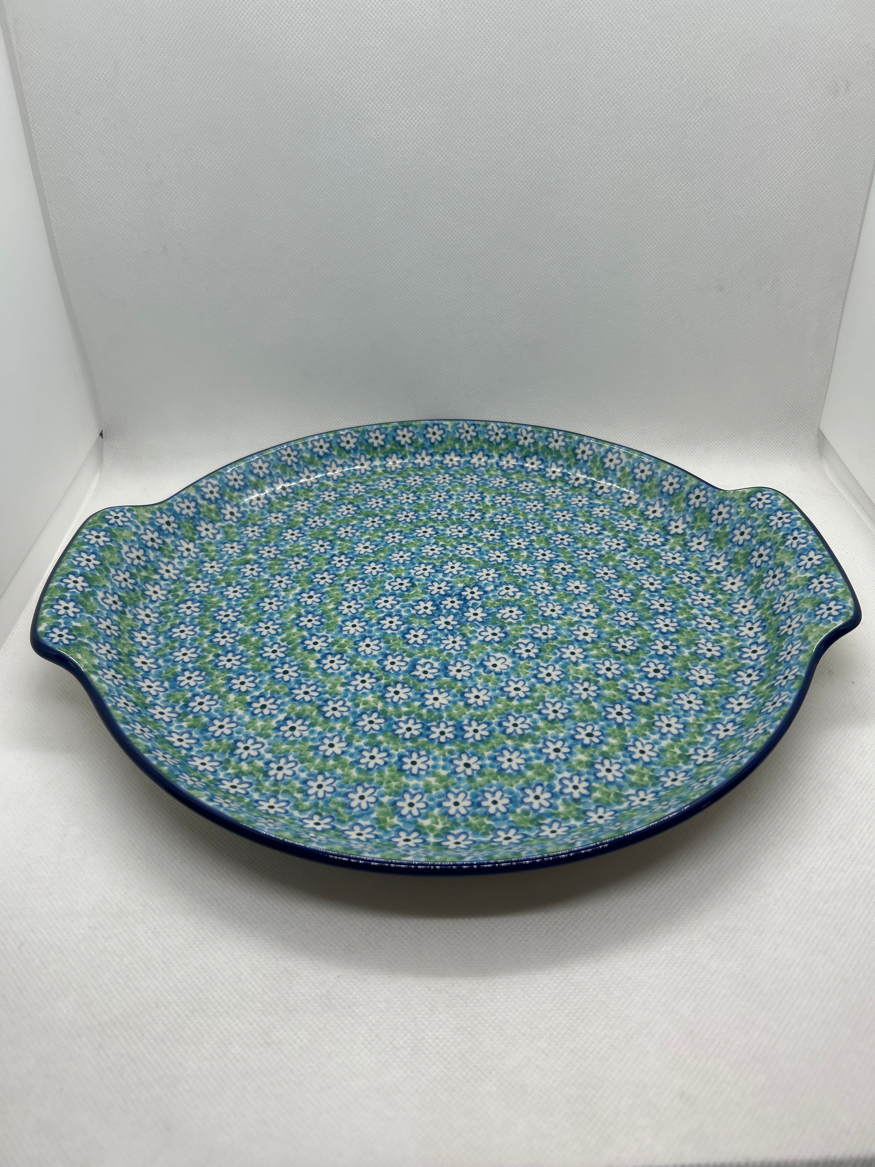 Key Lime Round Platter 12"