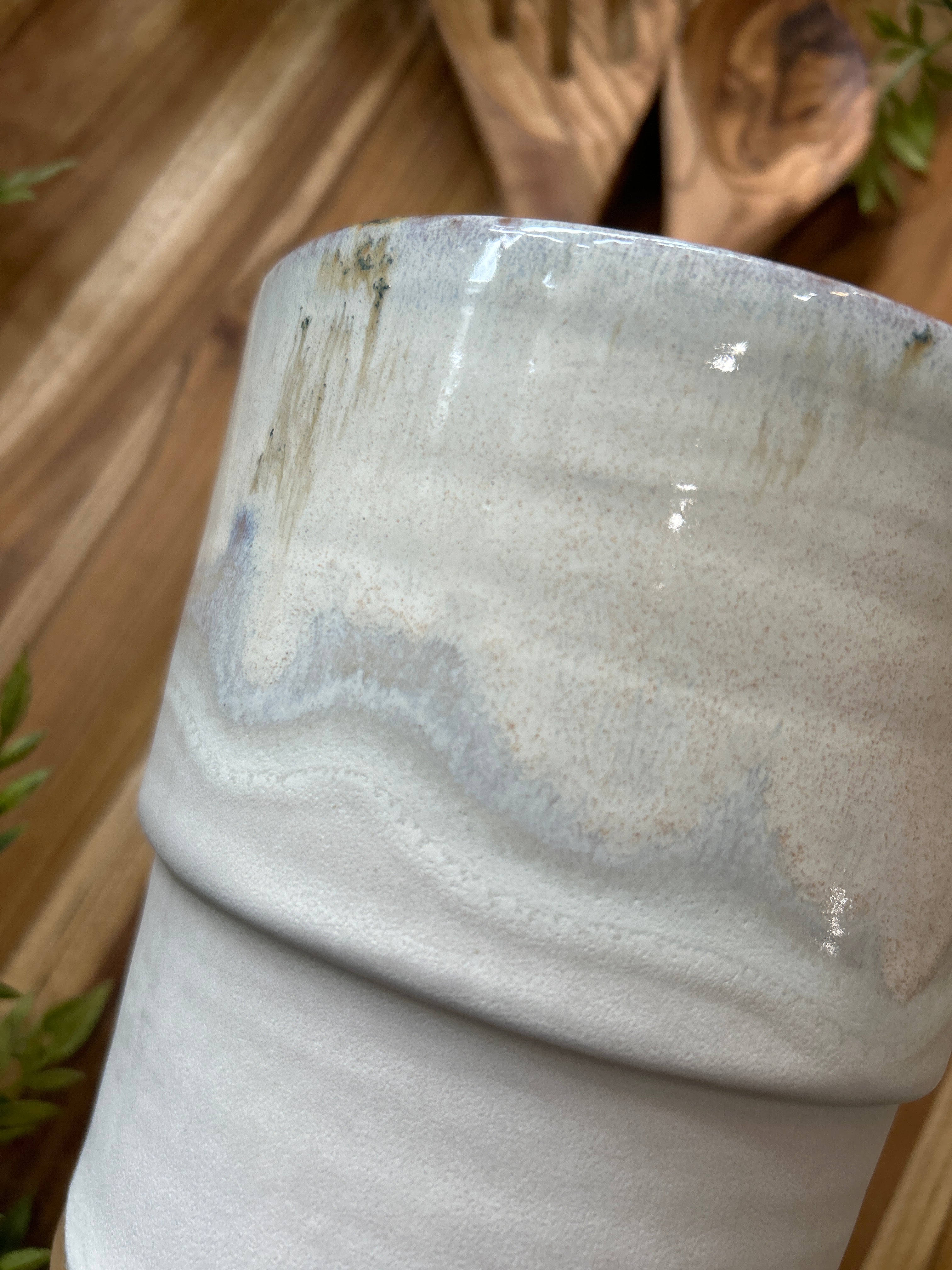 Farmhouse Utensil Crock-Dogwood