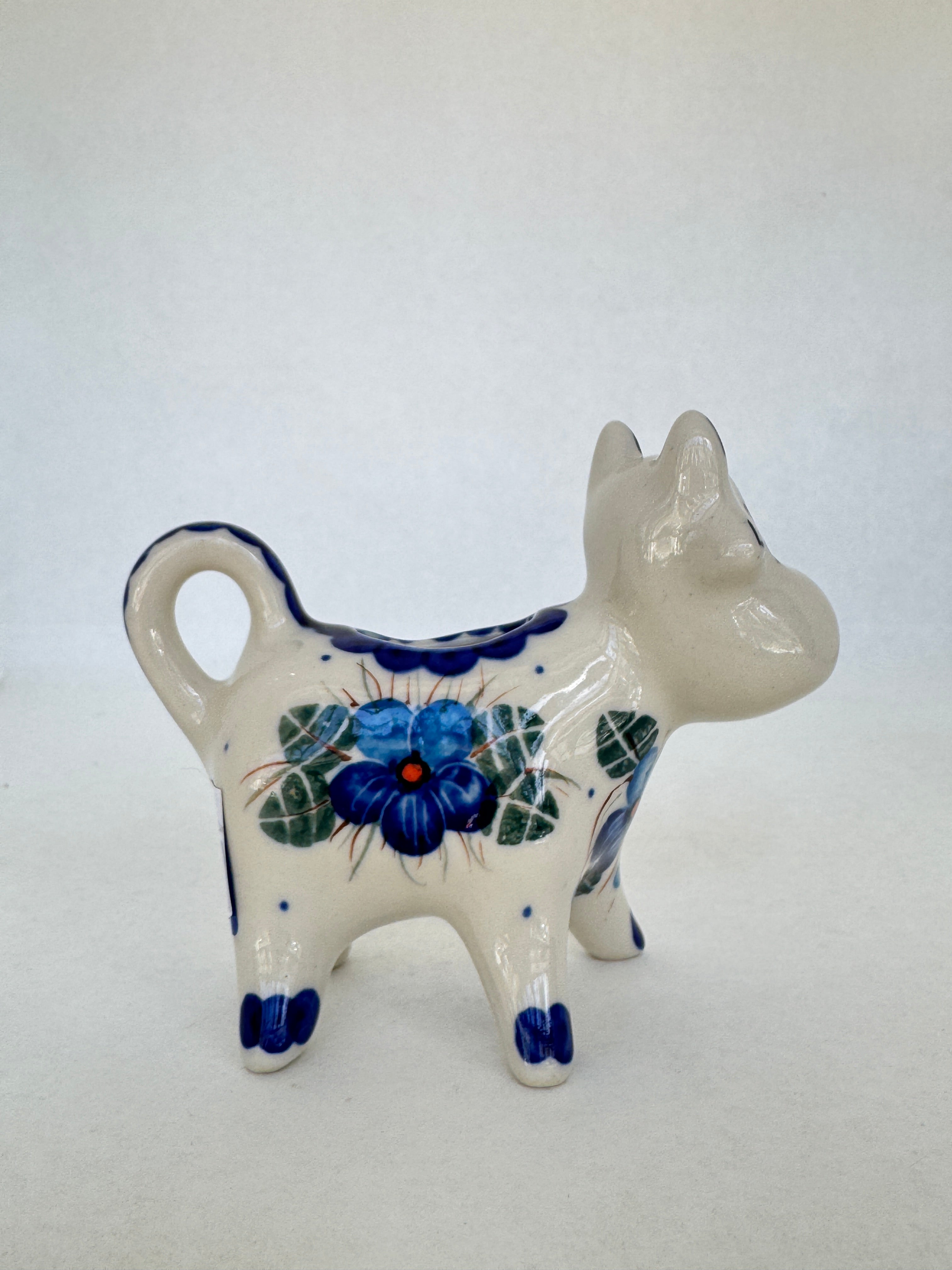 KALICH Pacific Pansy Cow Creamer