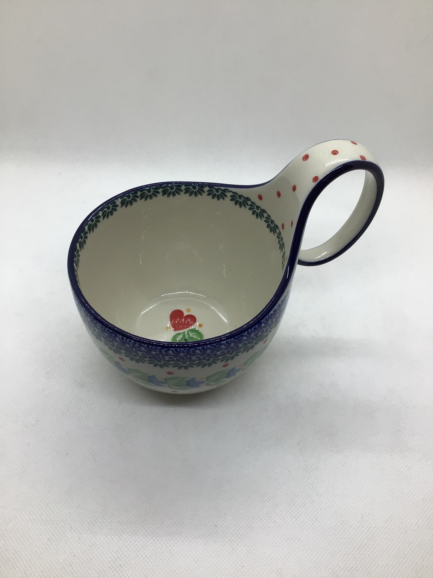 Sweet Hearts Bowl w/Loop Handle