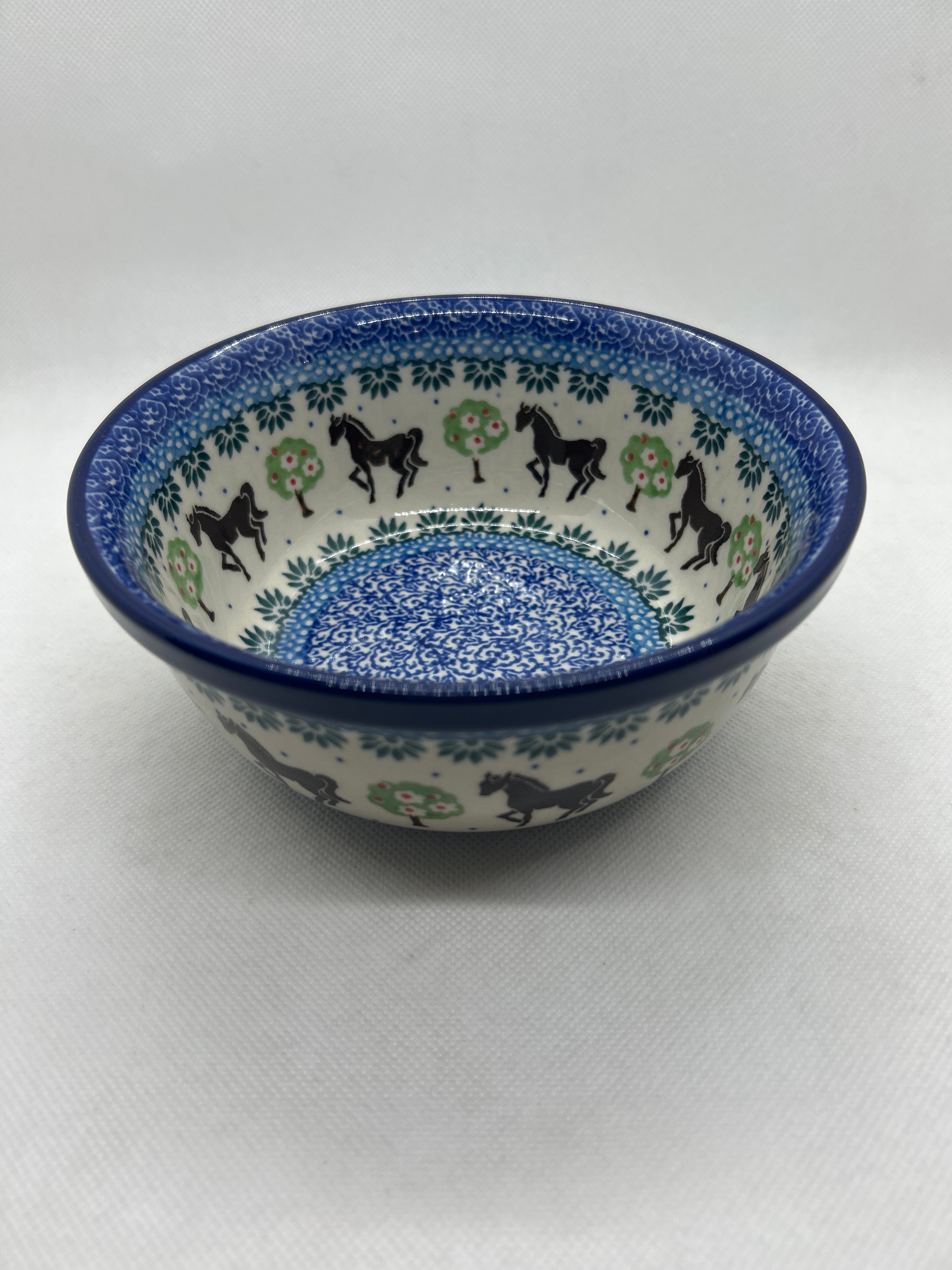 Brown Horse Soup/Cereal Bowl 6"