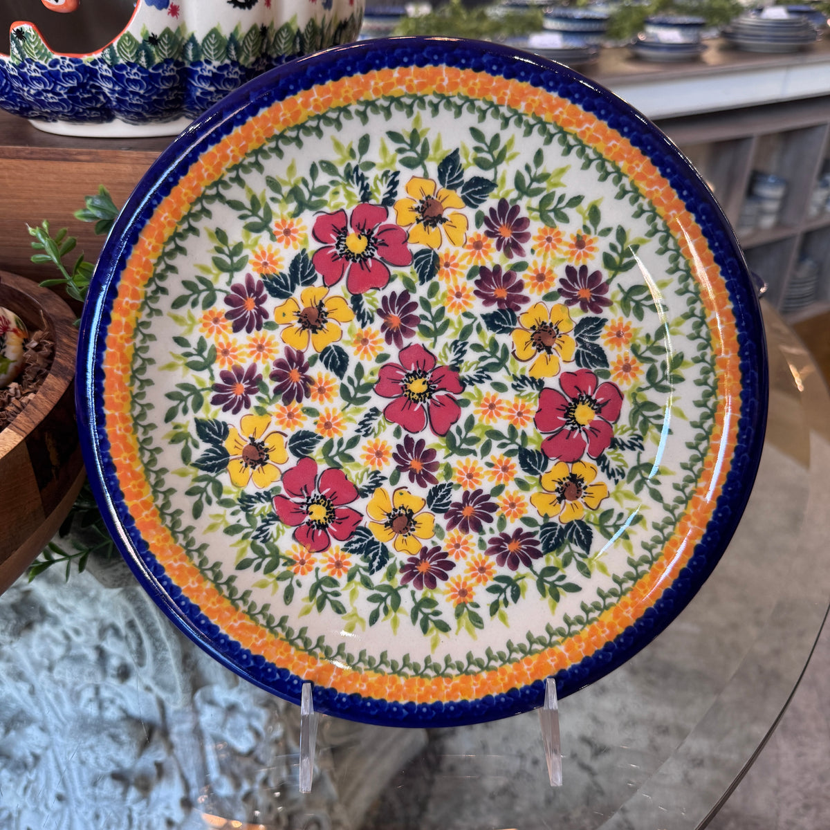 KALICH Autumn Amber Plate