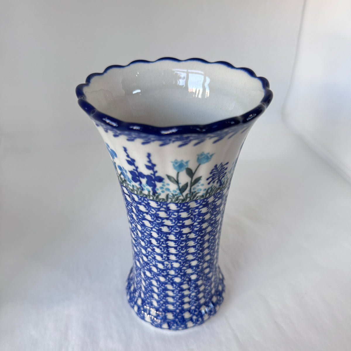 Little Gems Fluted Vase 7"