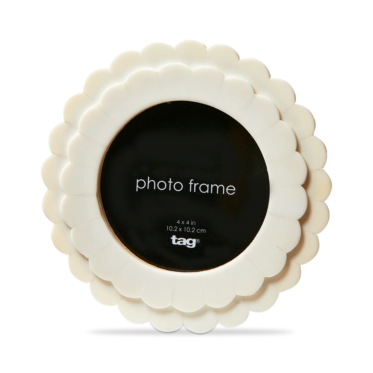 Round Scallop Frame