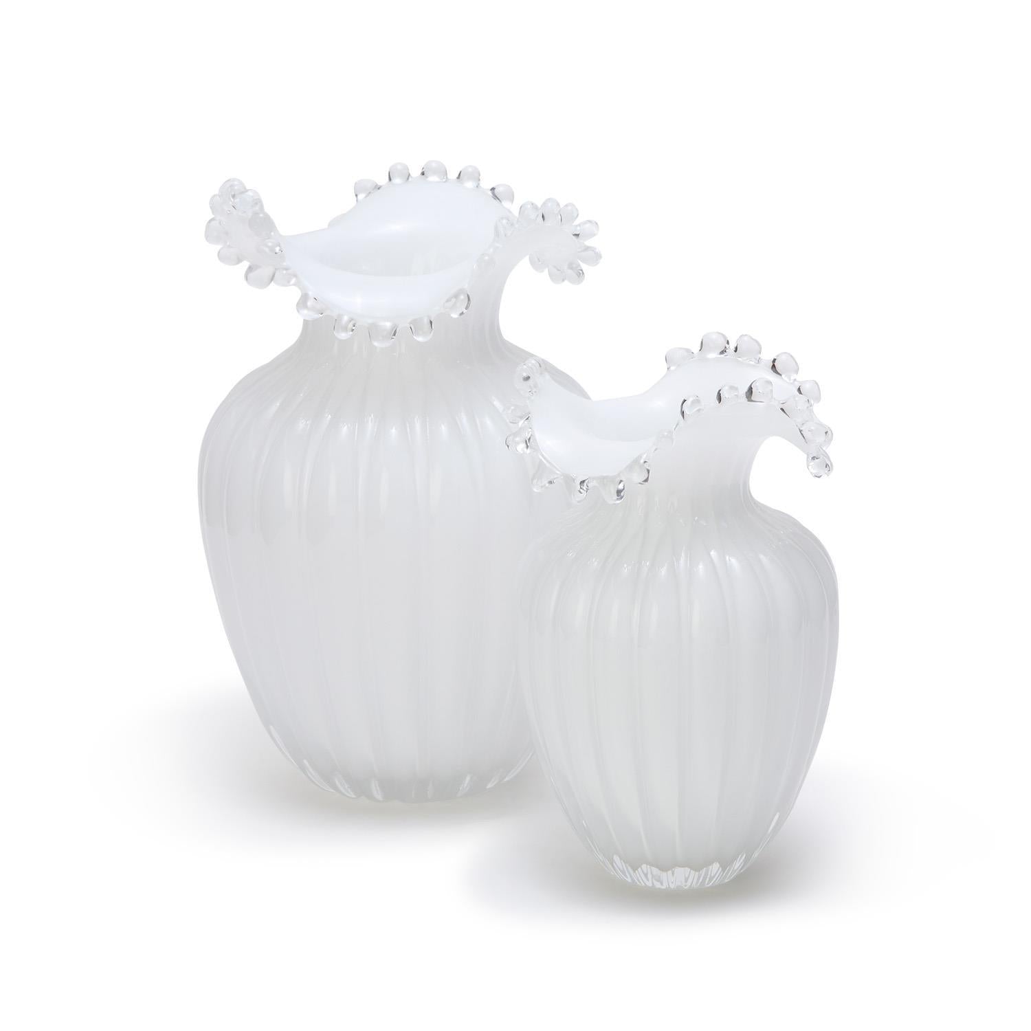Glass Pearl Vase