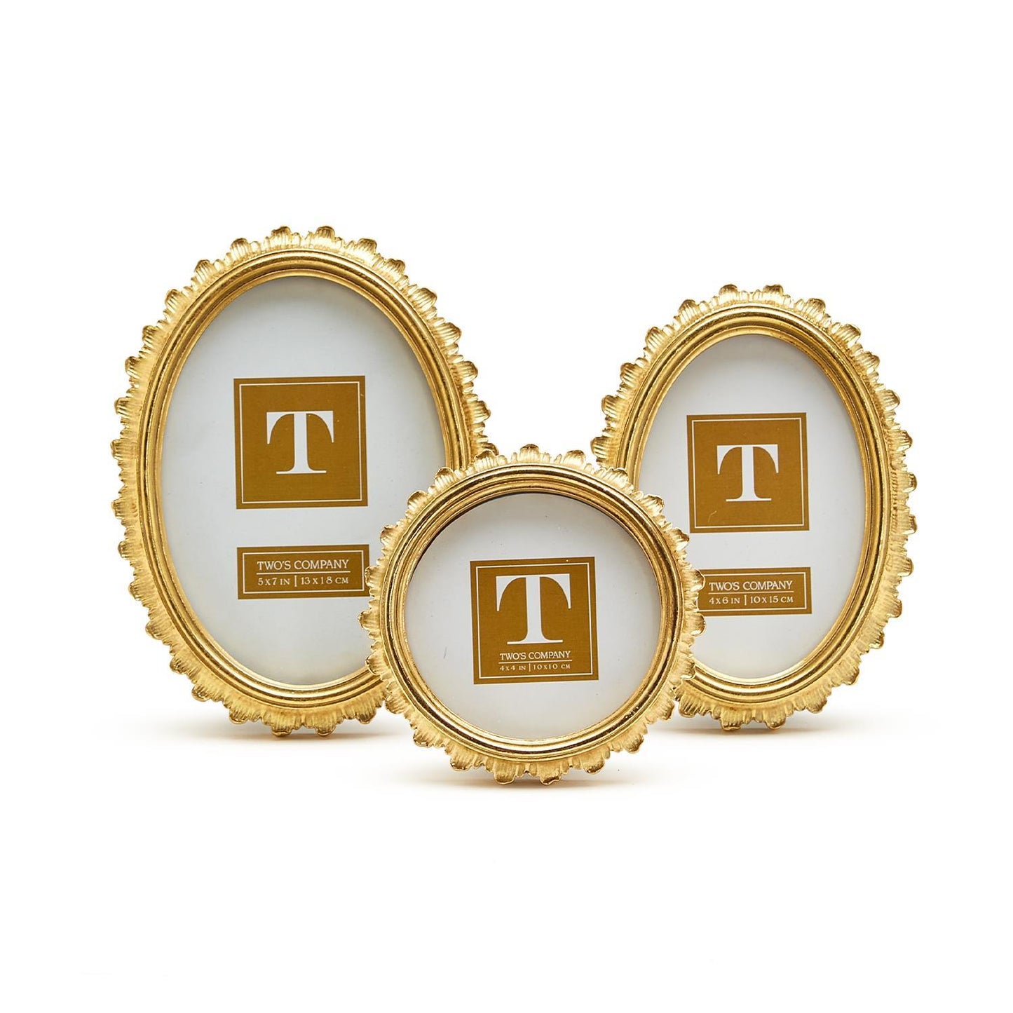 Gold Falcate Frame