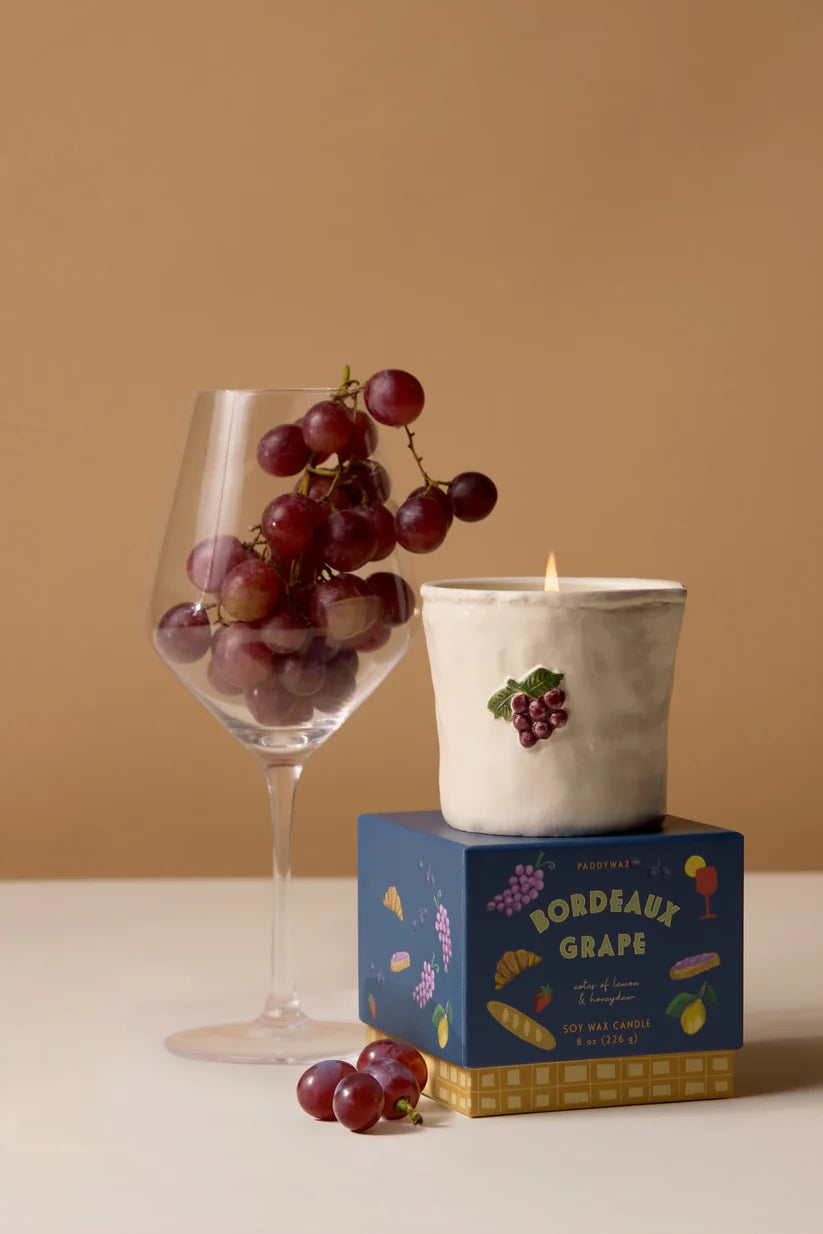 Bordeaux Grape Bistro Ceramic
