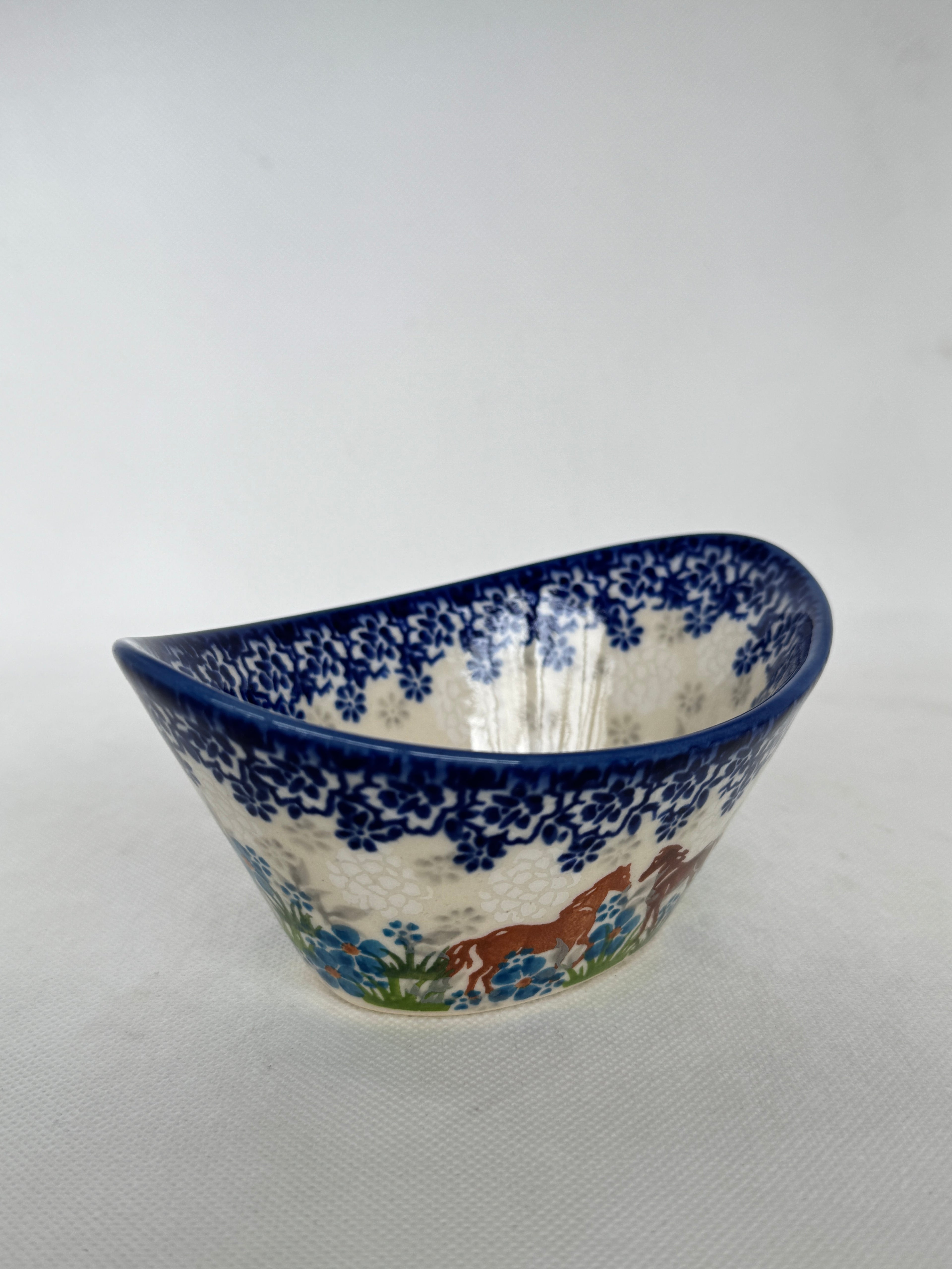KALICH Bluegrass Beauties Tub Bowl 5.5"