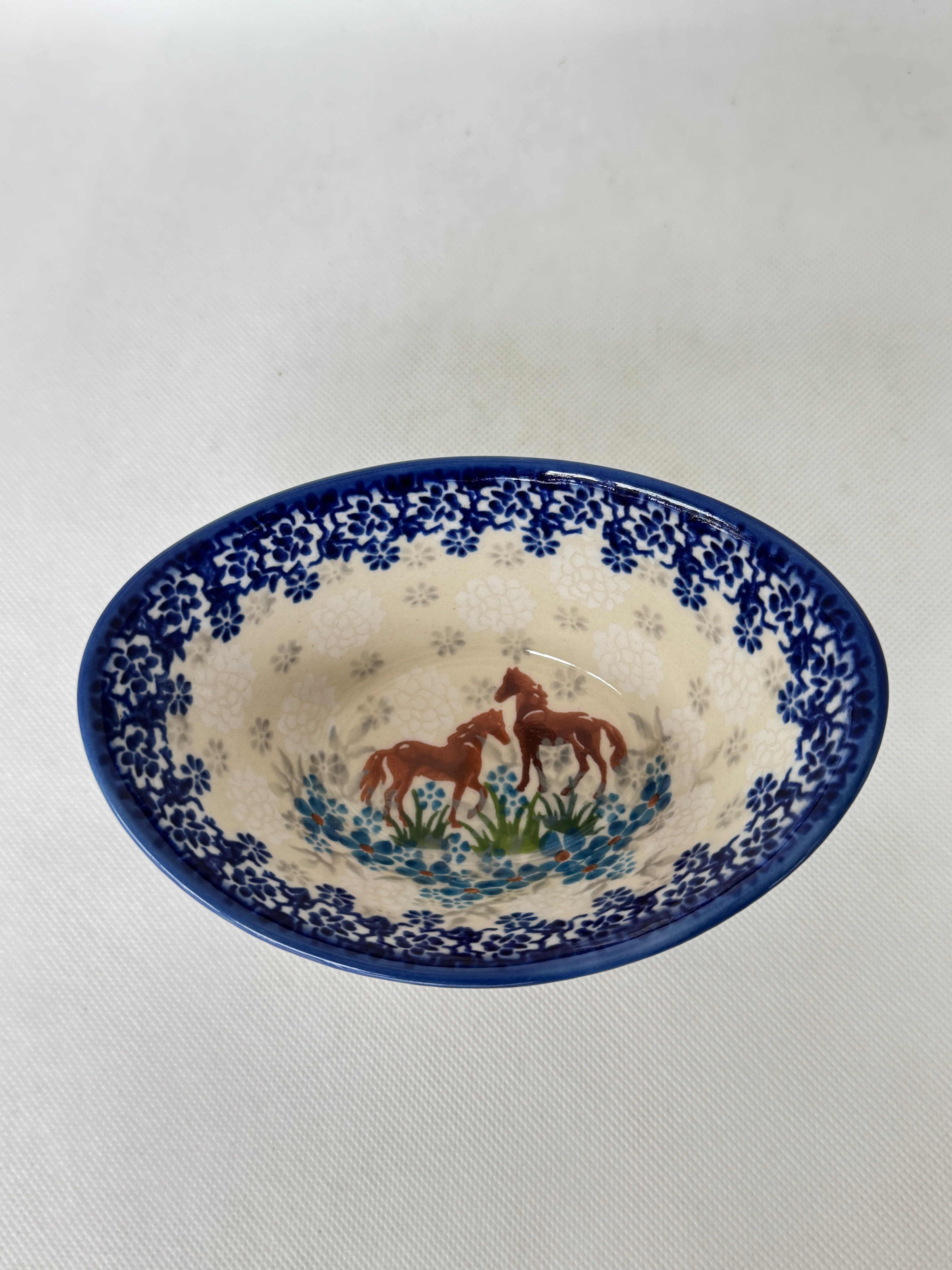 KALICH Bluegrass Beauties Tub Bowl 5.5"