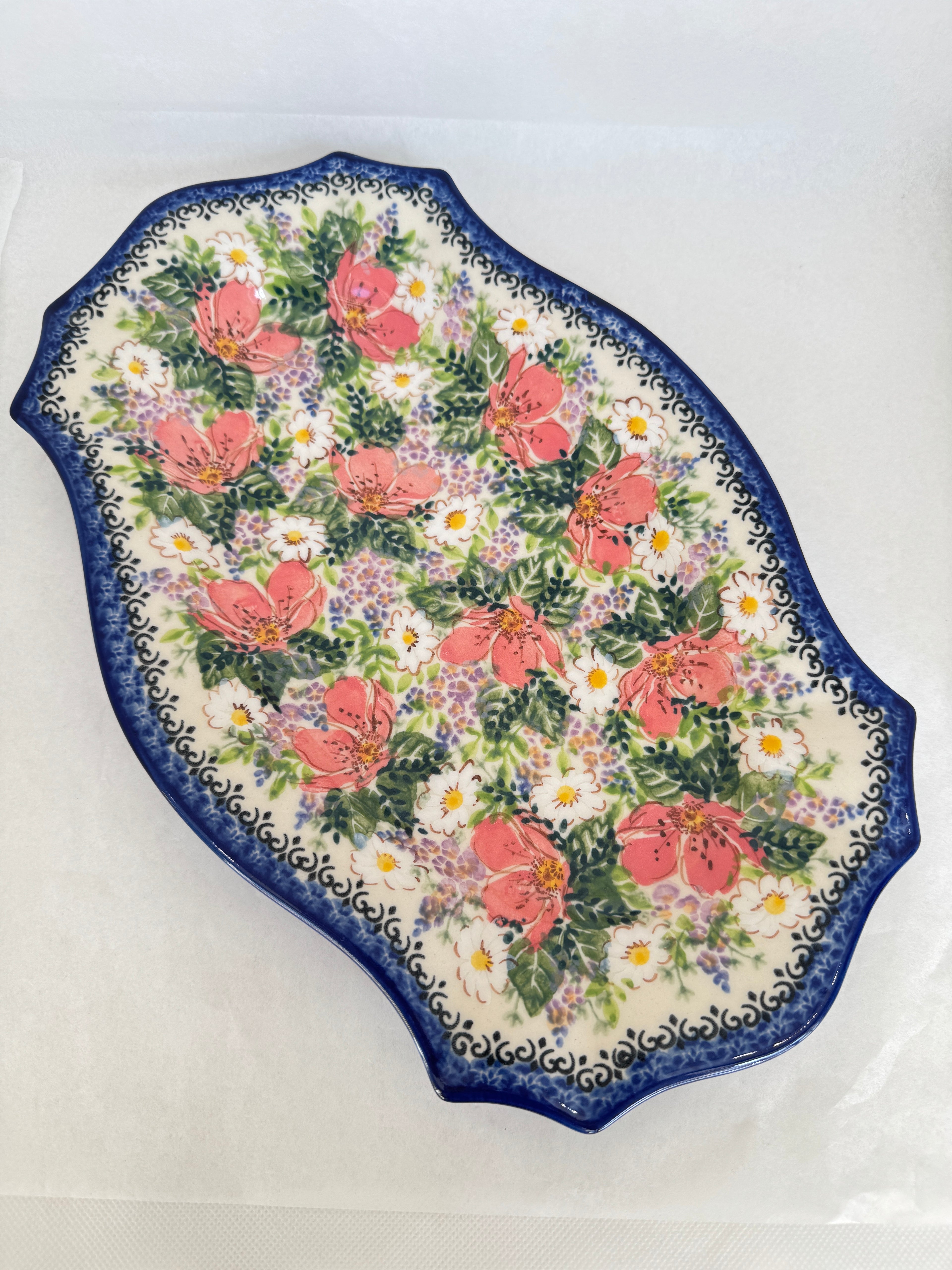 KALICH Silky Snapdragon Platter