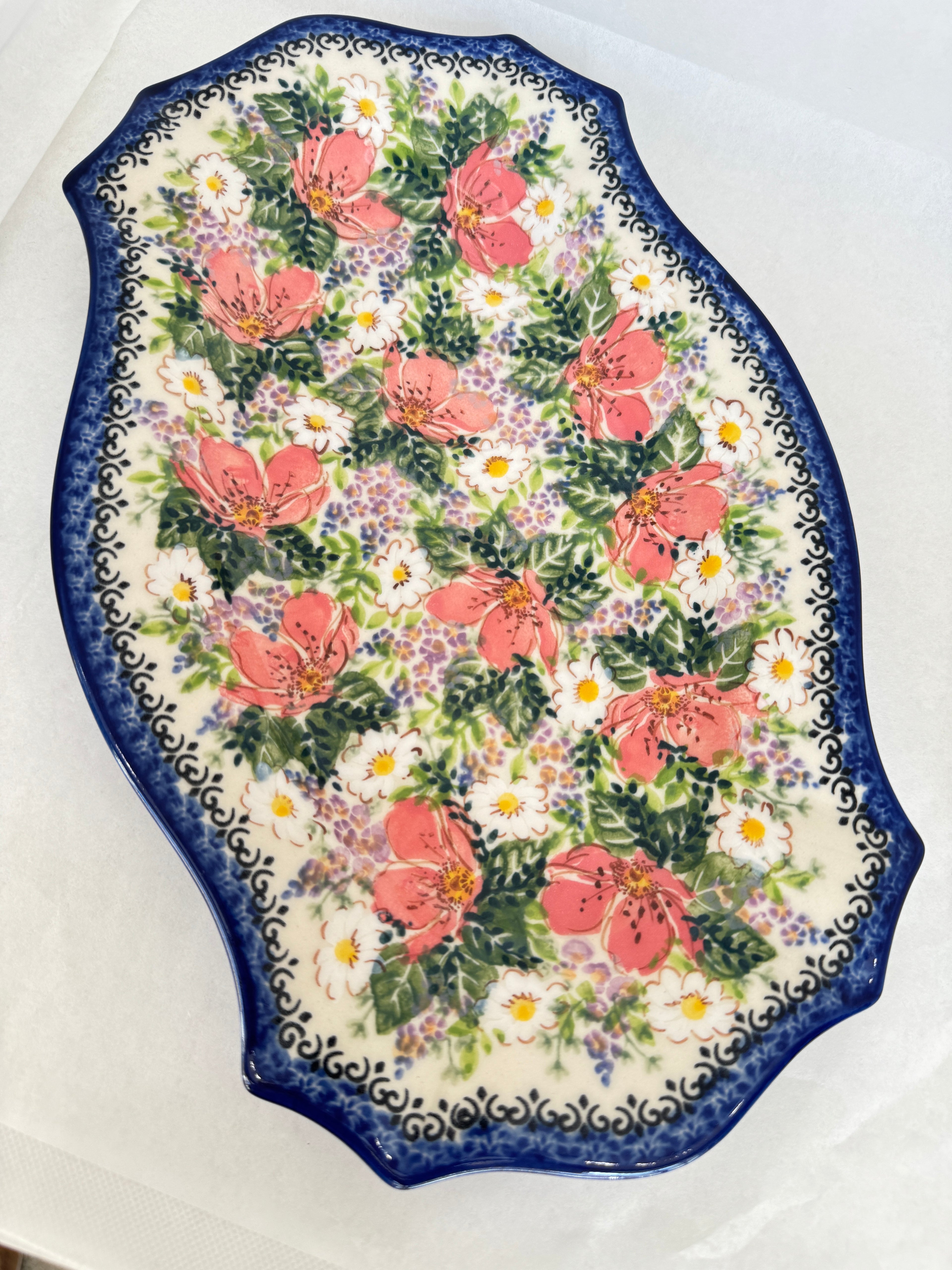 KALICH Silky Snapdragon Platter