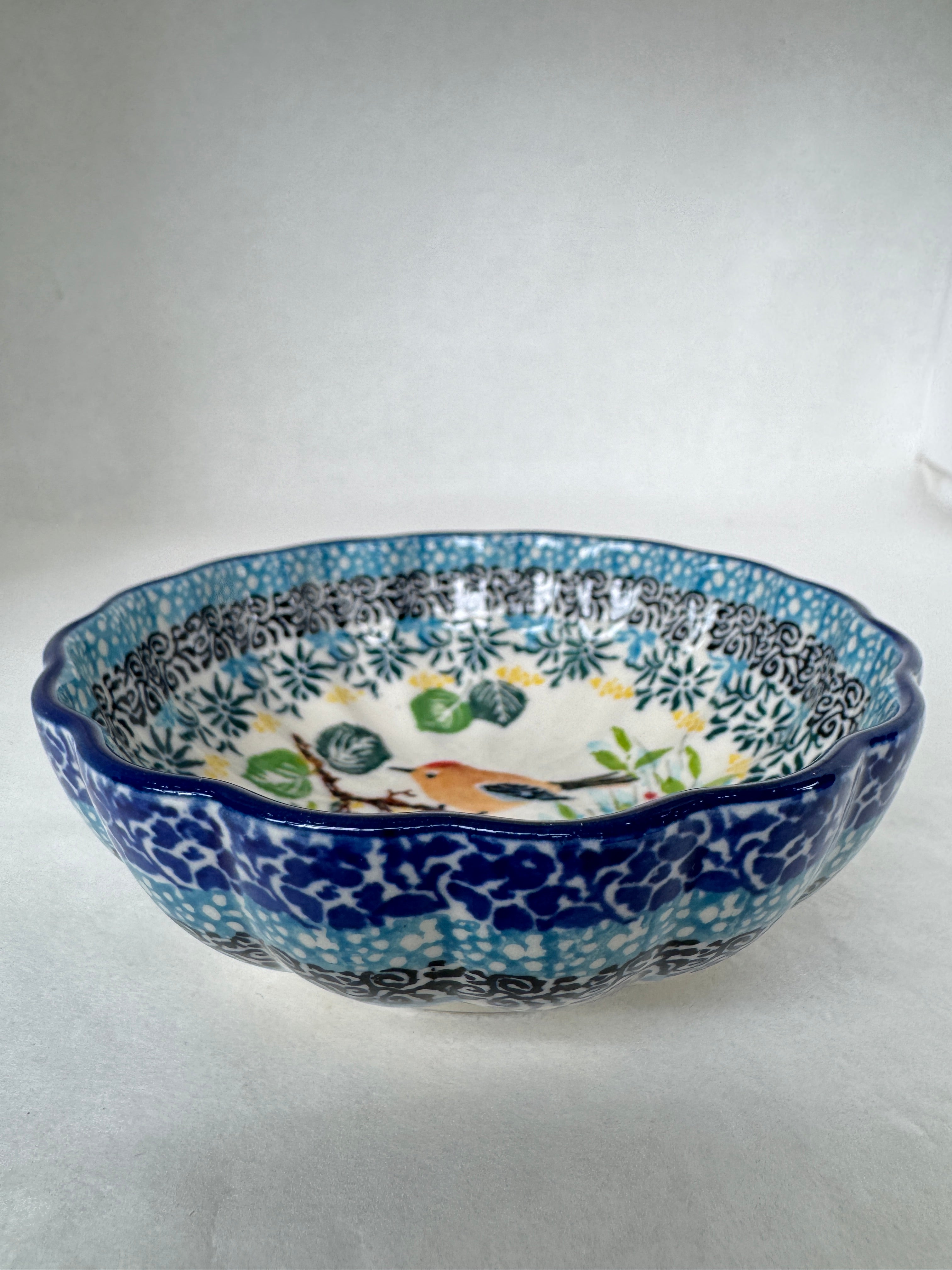 U5098 Scalloped Bowl 4.5"