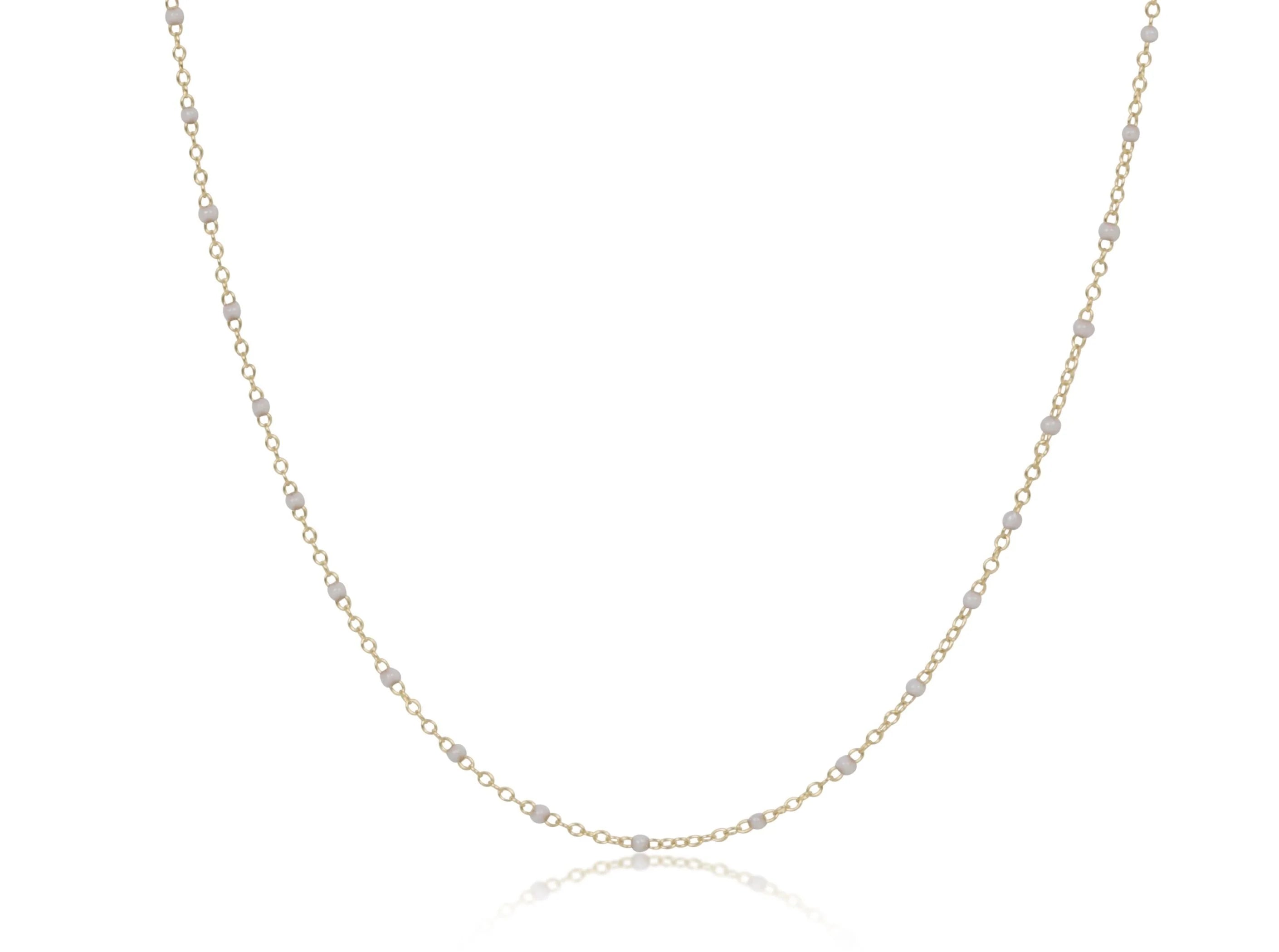 Simplicity Chain Pearl 15"