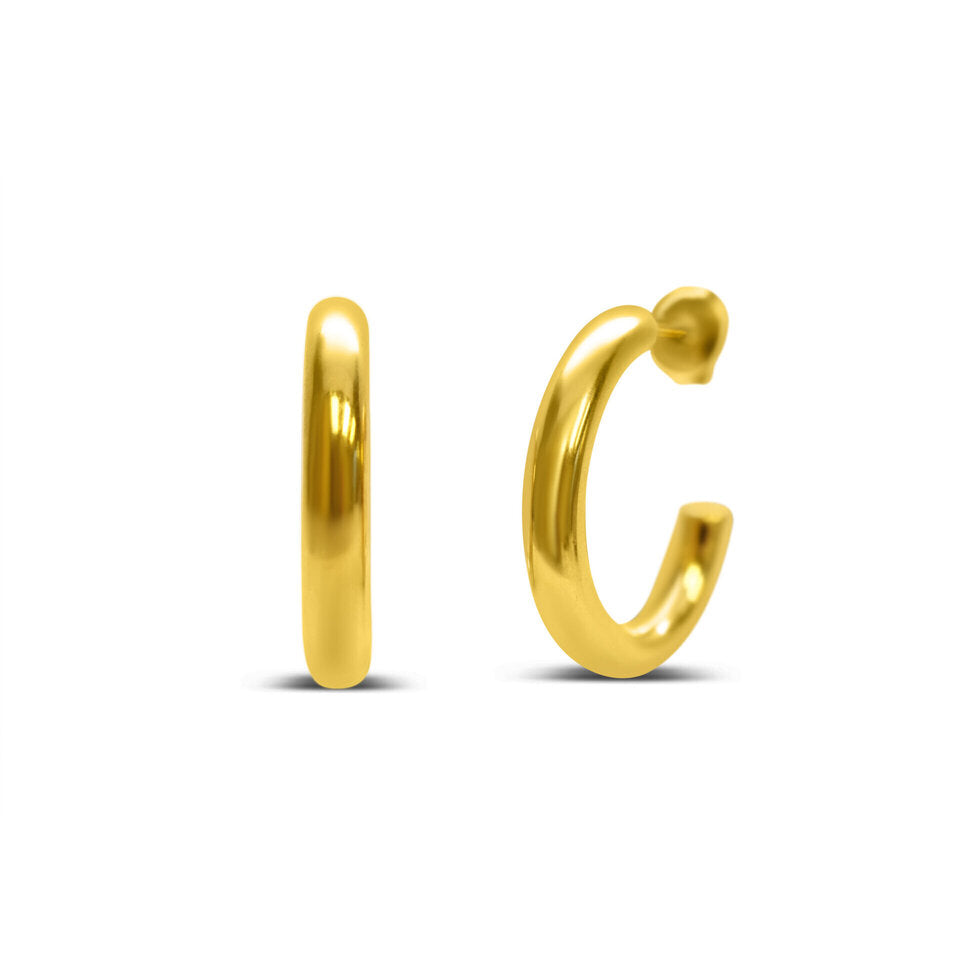 Weightless Hoop Earrings - 25mm